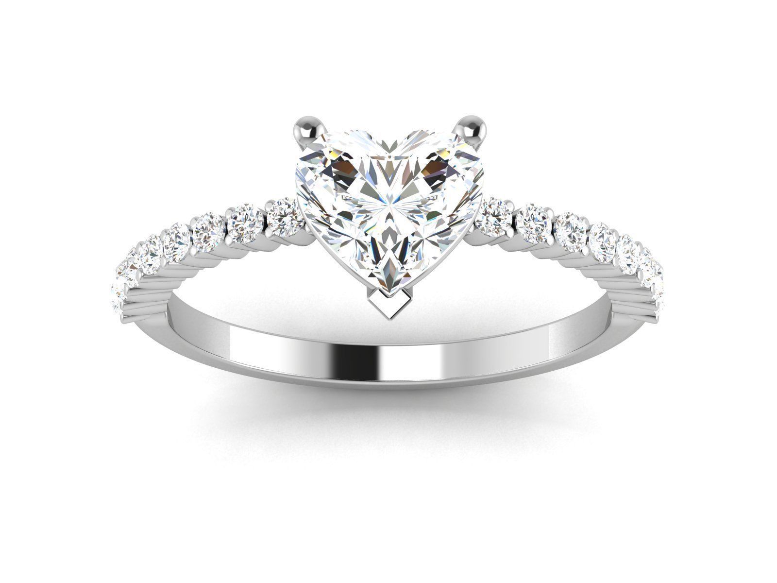 Women Ring 3D print model_9