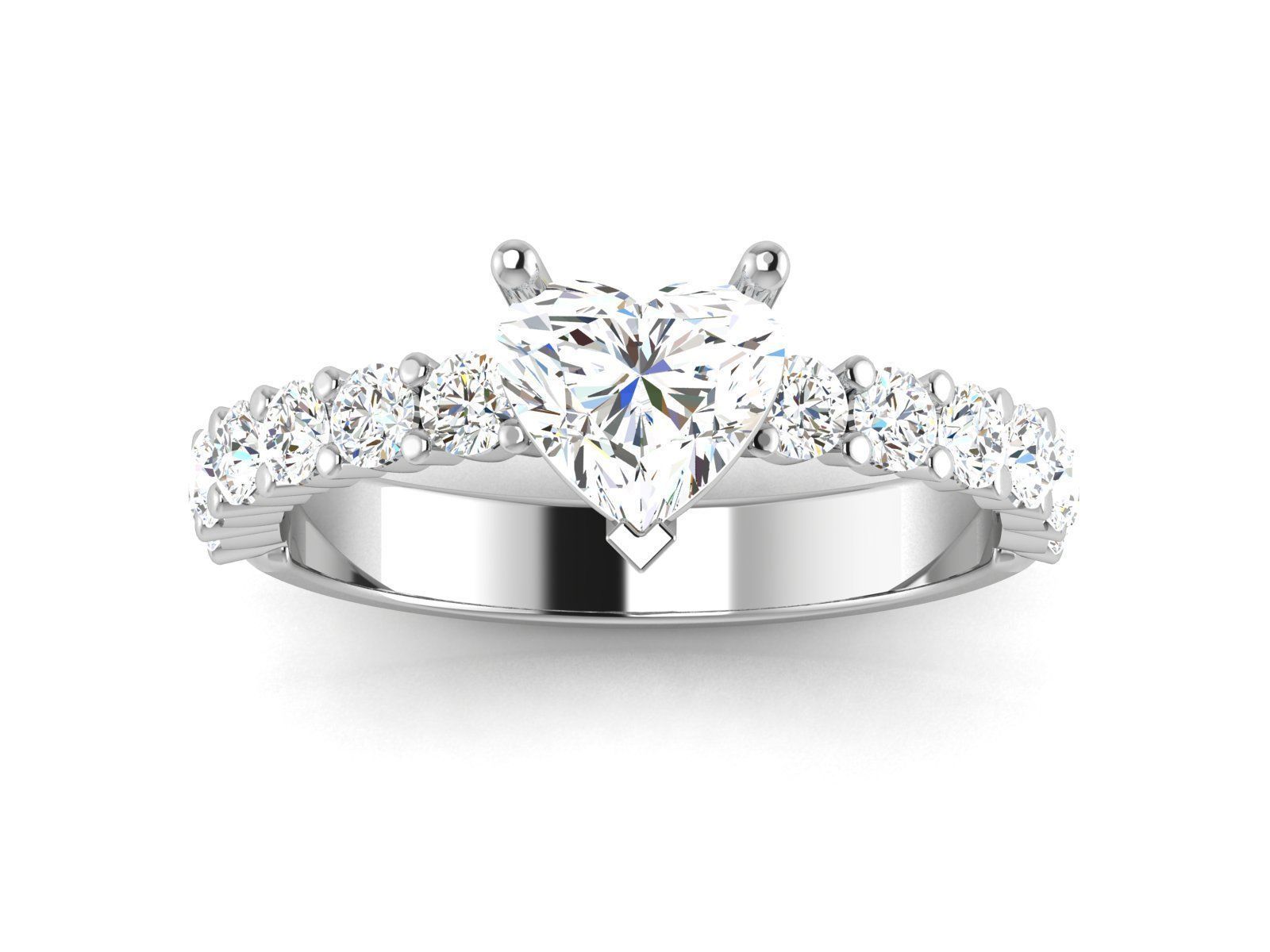 Women Ring 3D print model_8