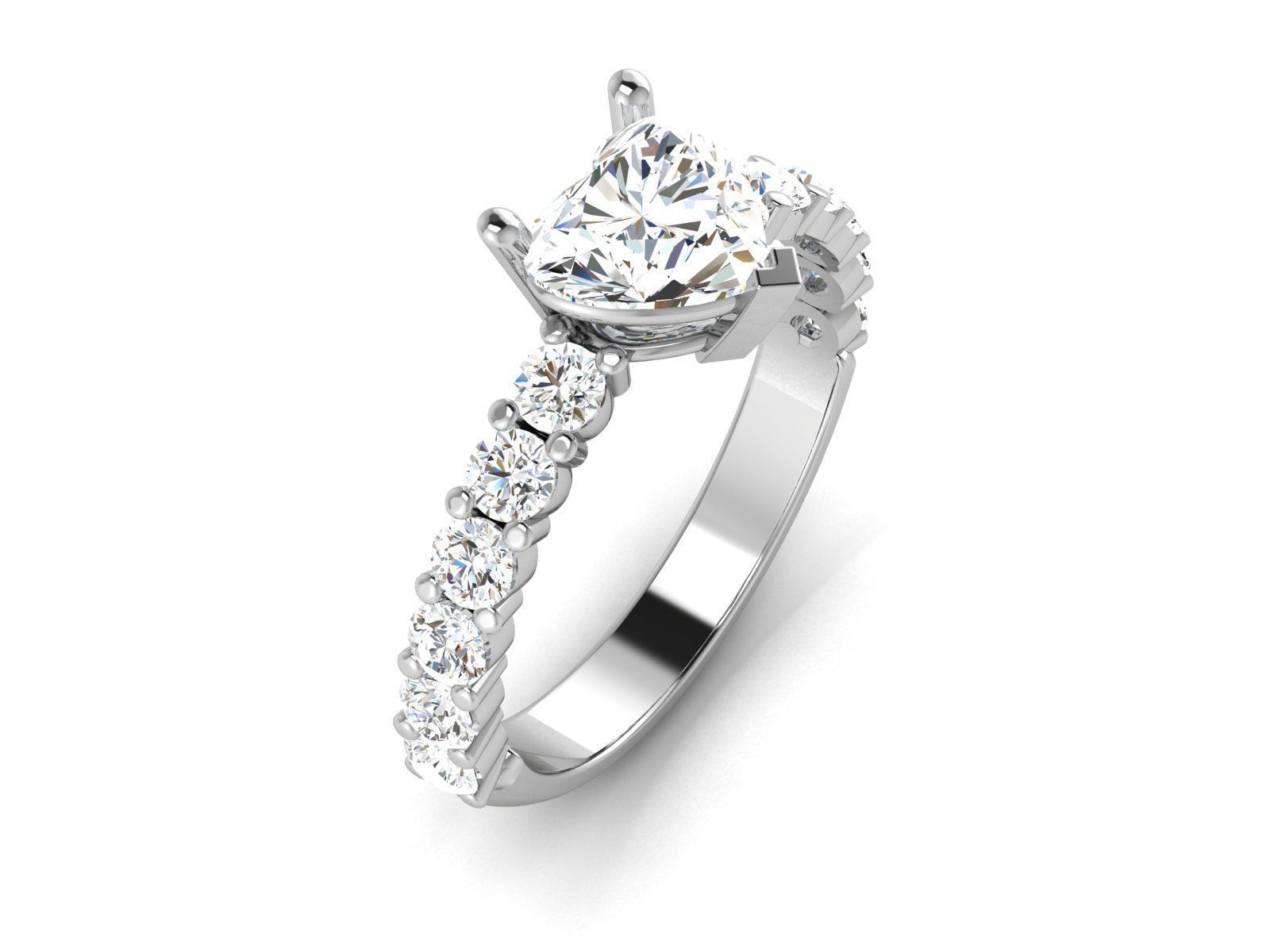 Women Ring 3D print model_2