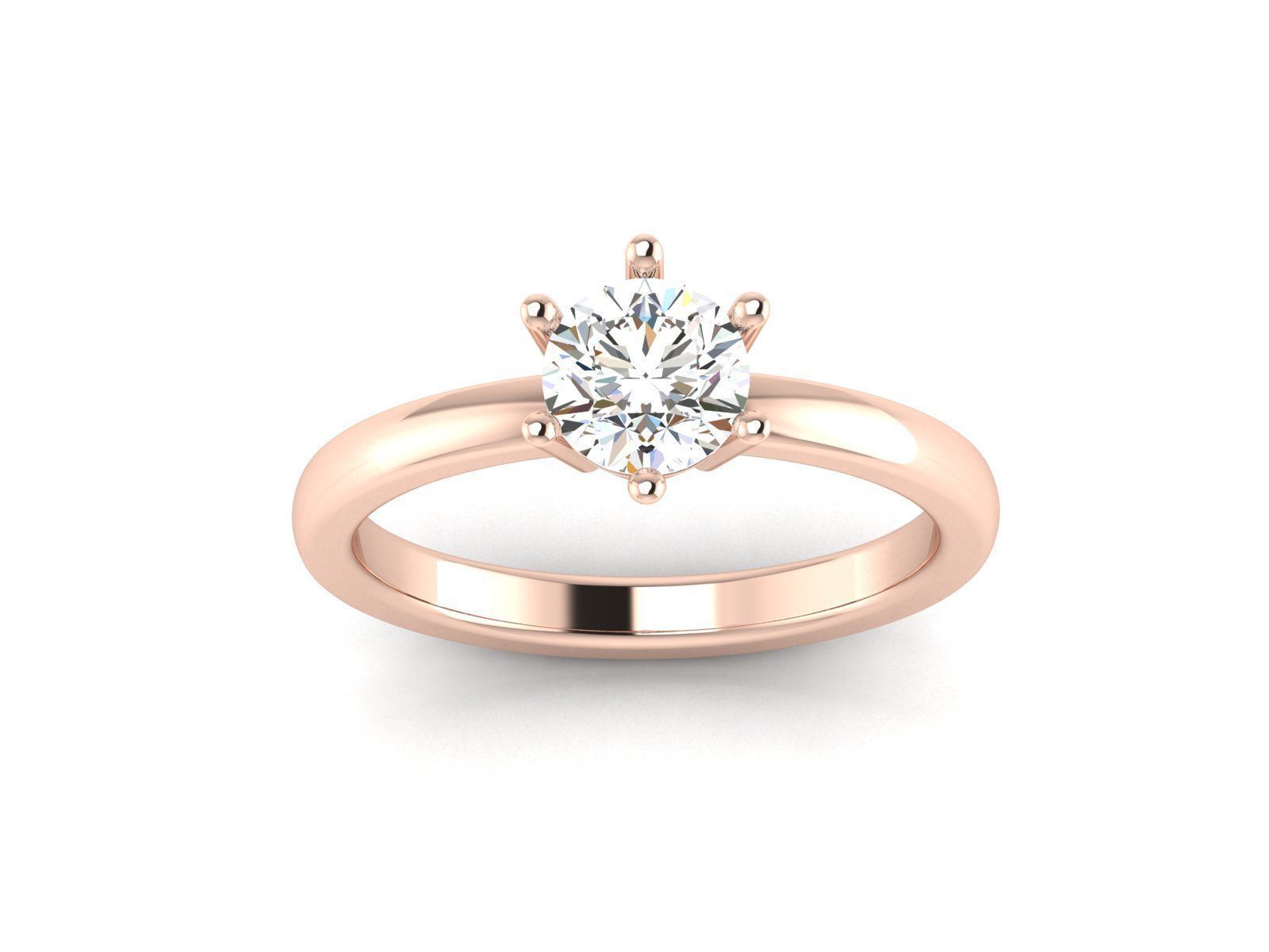 Women Ring 3D print model_7