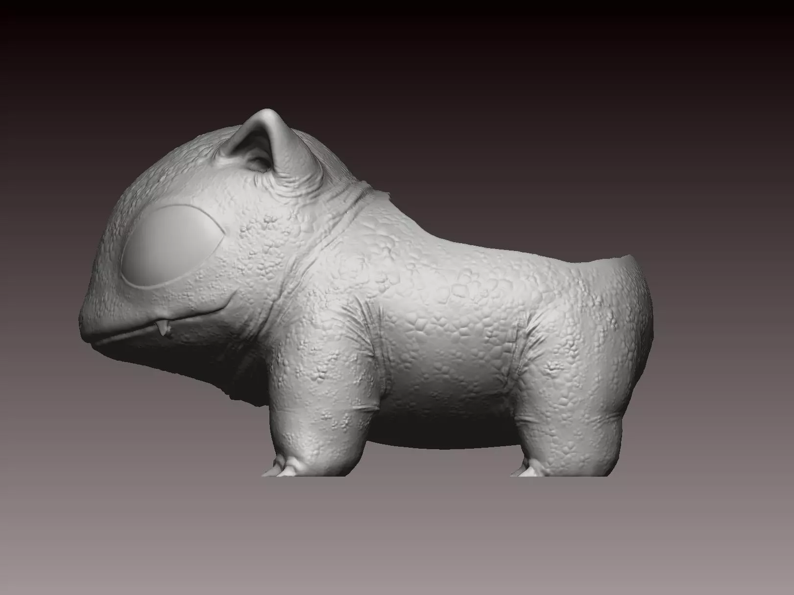 bulbizarre bulbasaur planteur STL file for 3d printer Free 3D print model