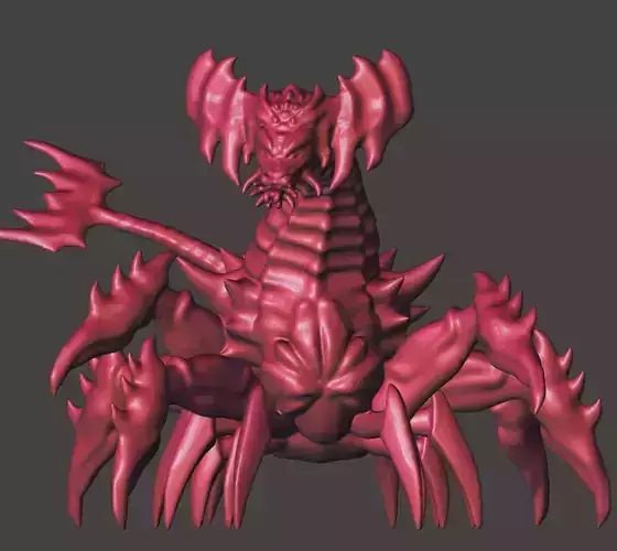 DESTROYAH BABY 2ND FORM GODZILLA KAIJU 6 POSE BUNDLE Hi-Poly STL 3D print model