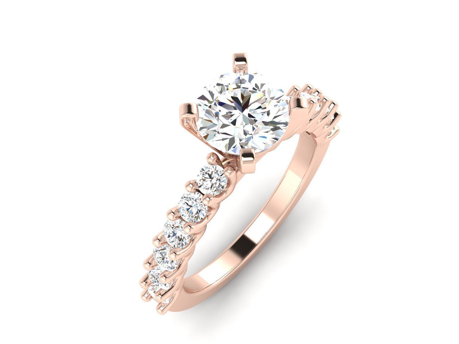 Women Ring 3D print model_1