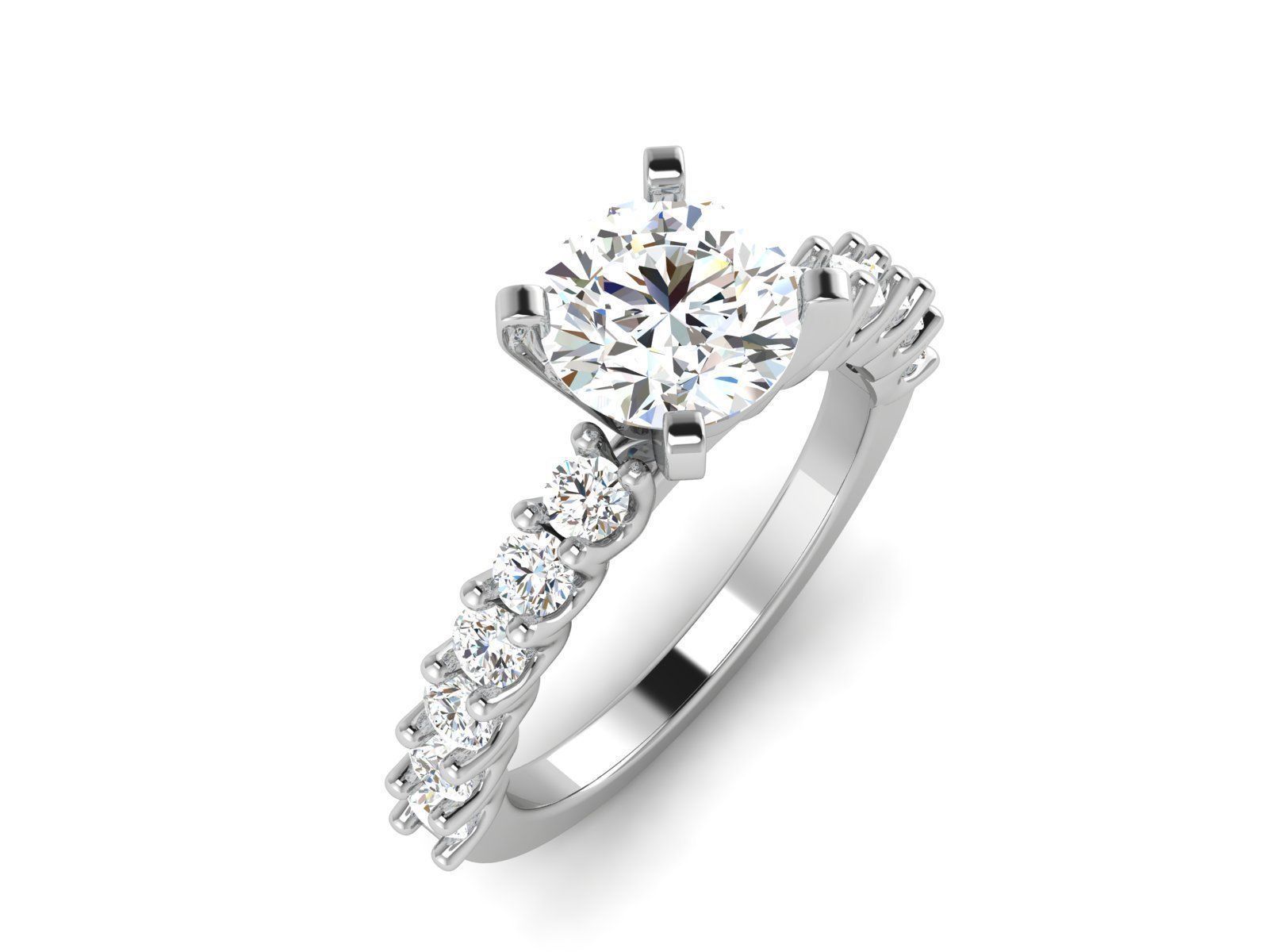 Women Ring 3D print model_2