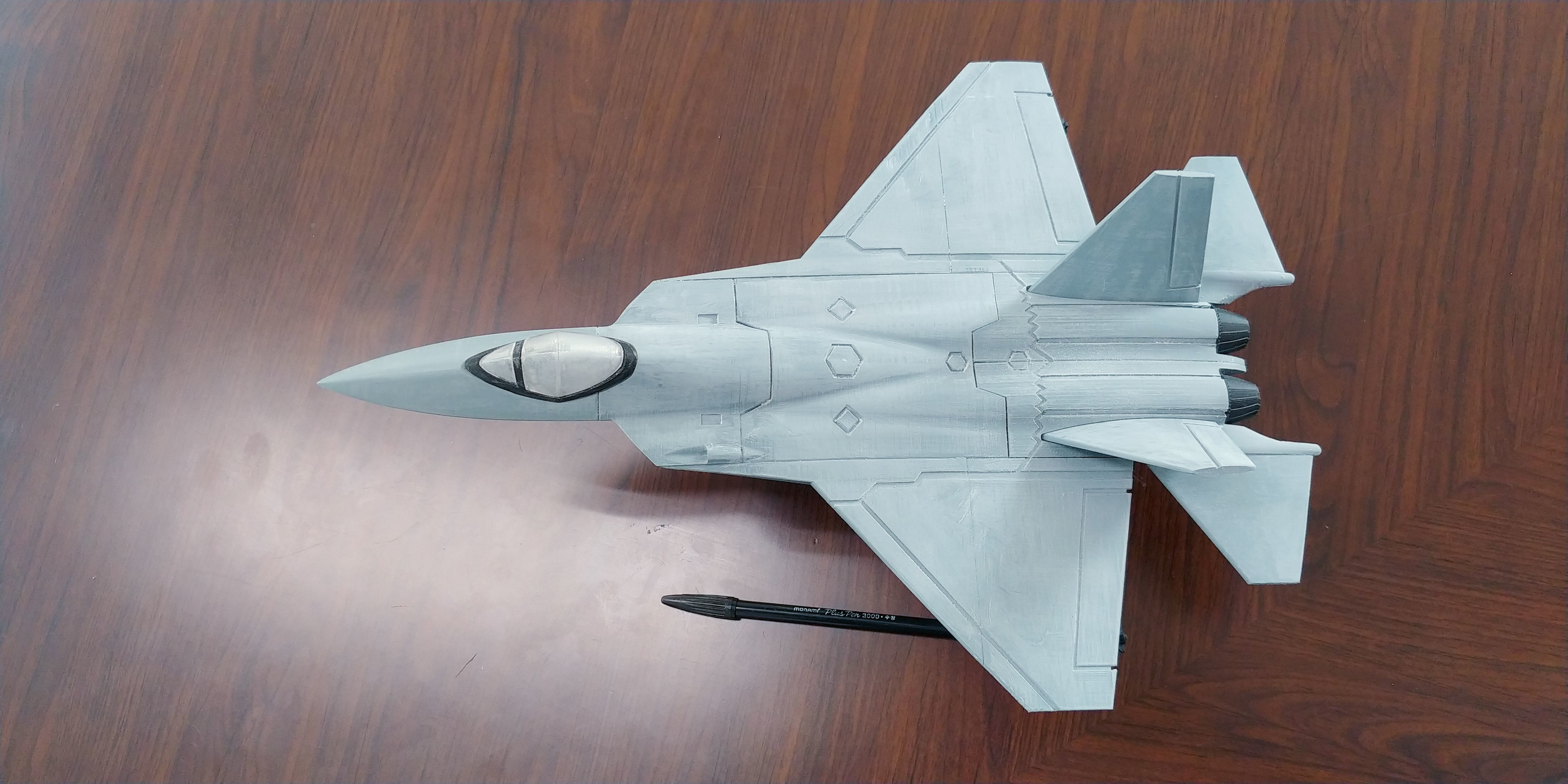 Korean Air Force  fighter kf21 Boramae 3D printing 3D print model_2