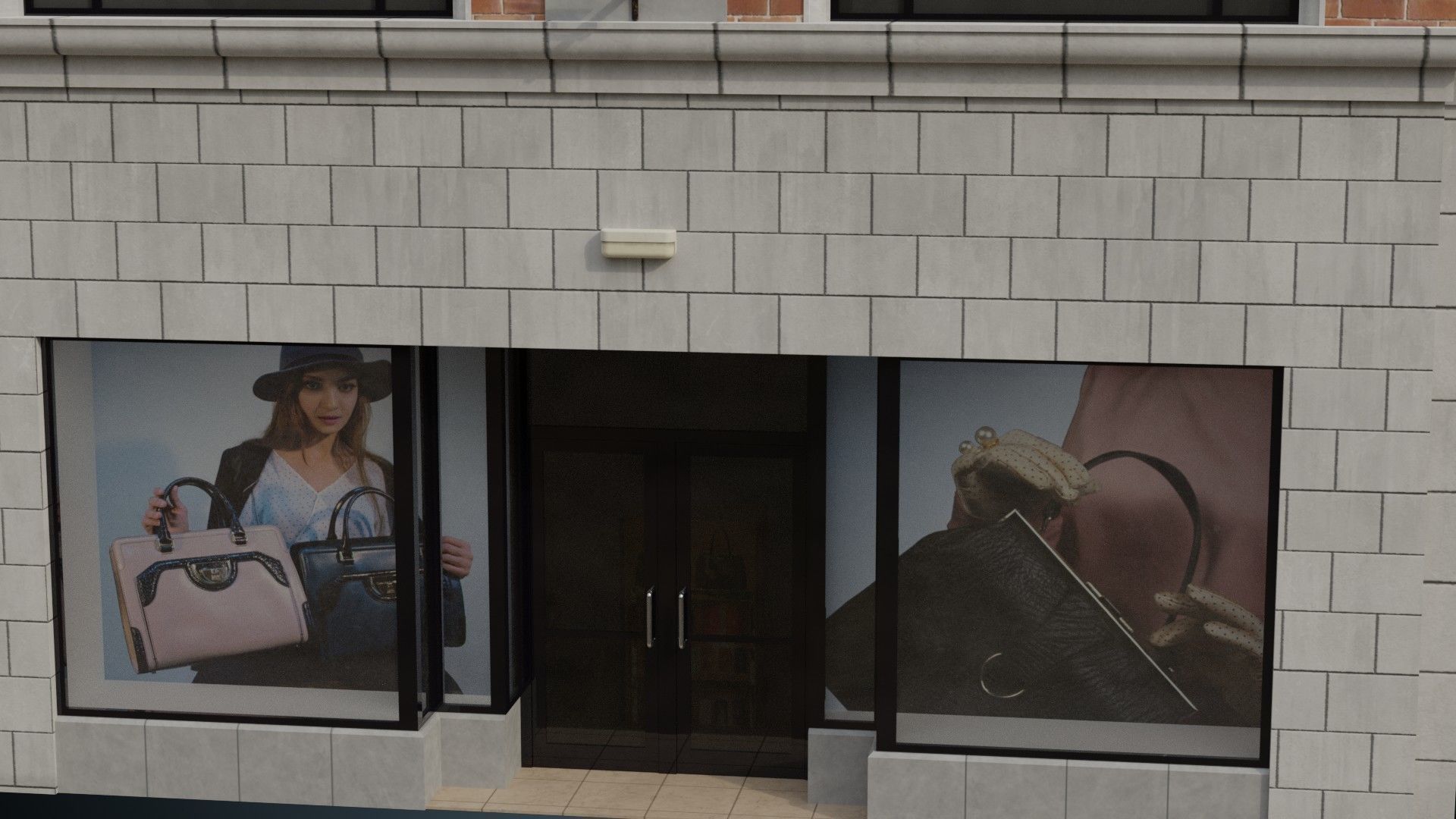 Buildings Collection 2 Low-poly 3D model_12