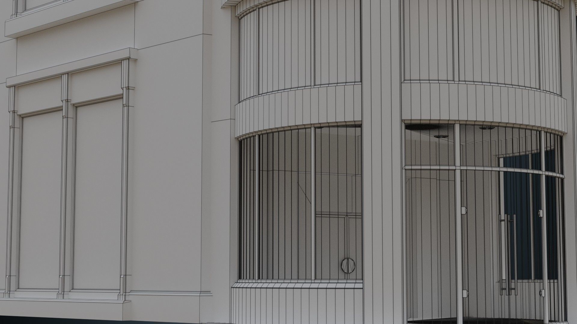 Buildings Collection 2 Low-poly 3D model_36