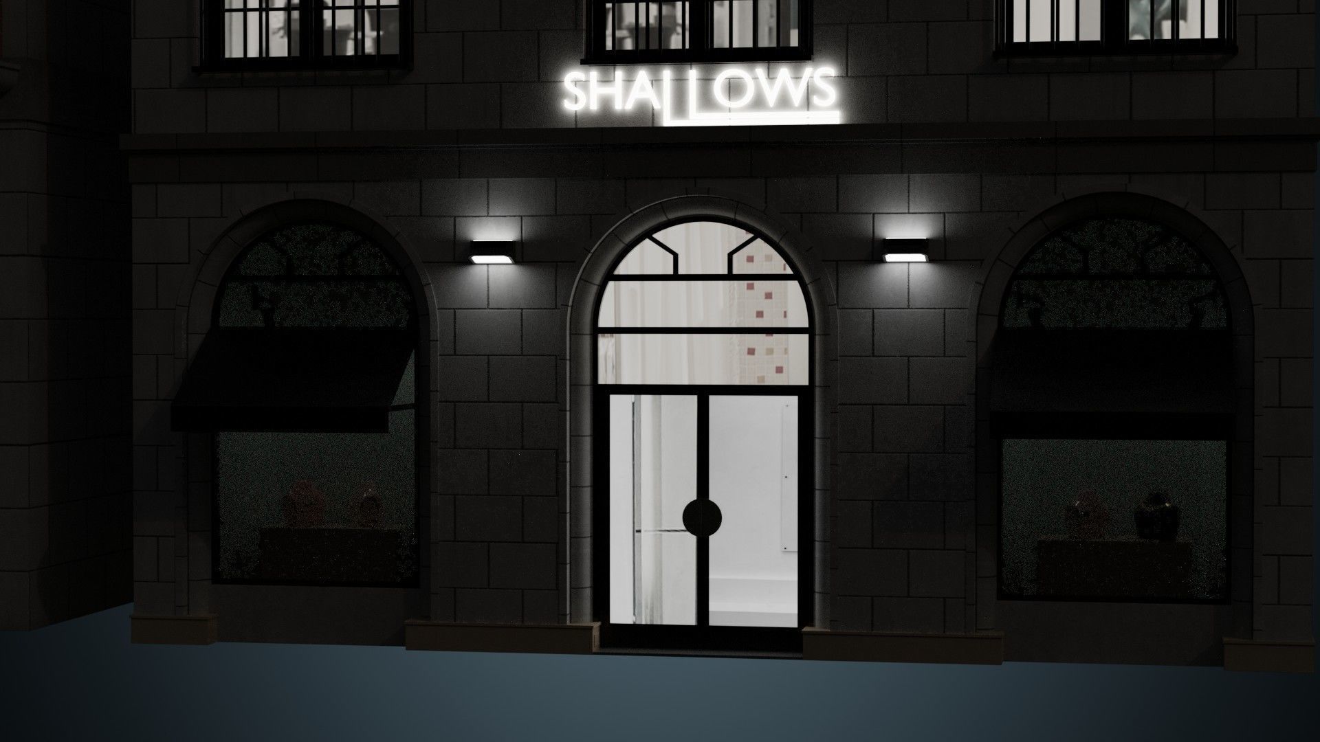 Buildings Collection 2 Low-poly 3D model_25