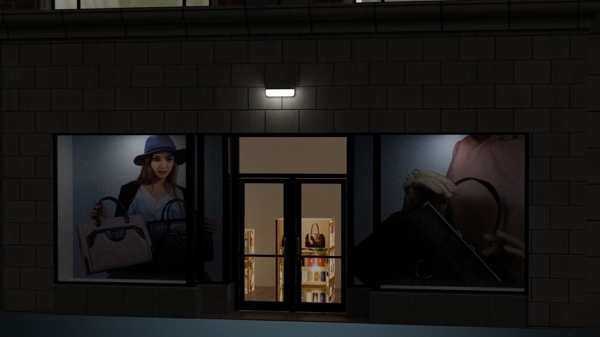 Buildings Collection 2 Low-poly 3D model_26