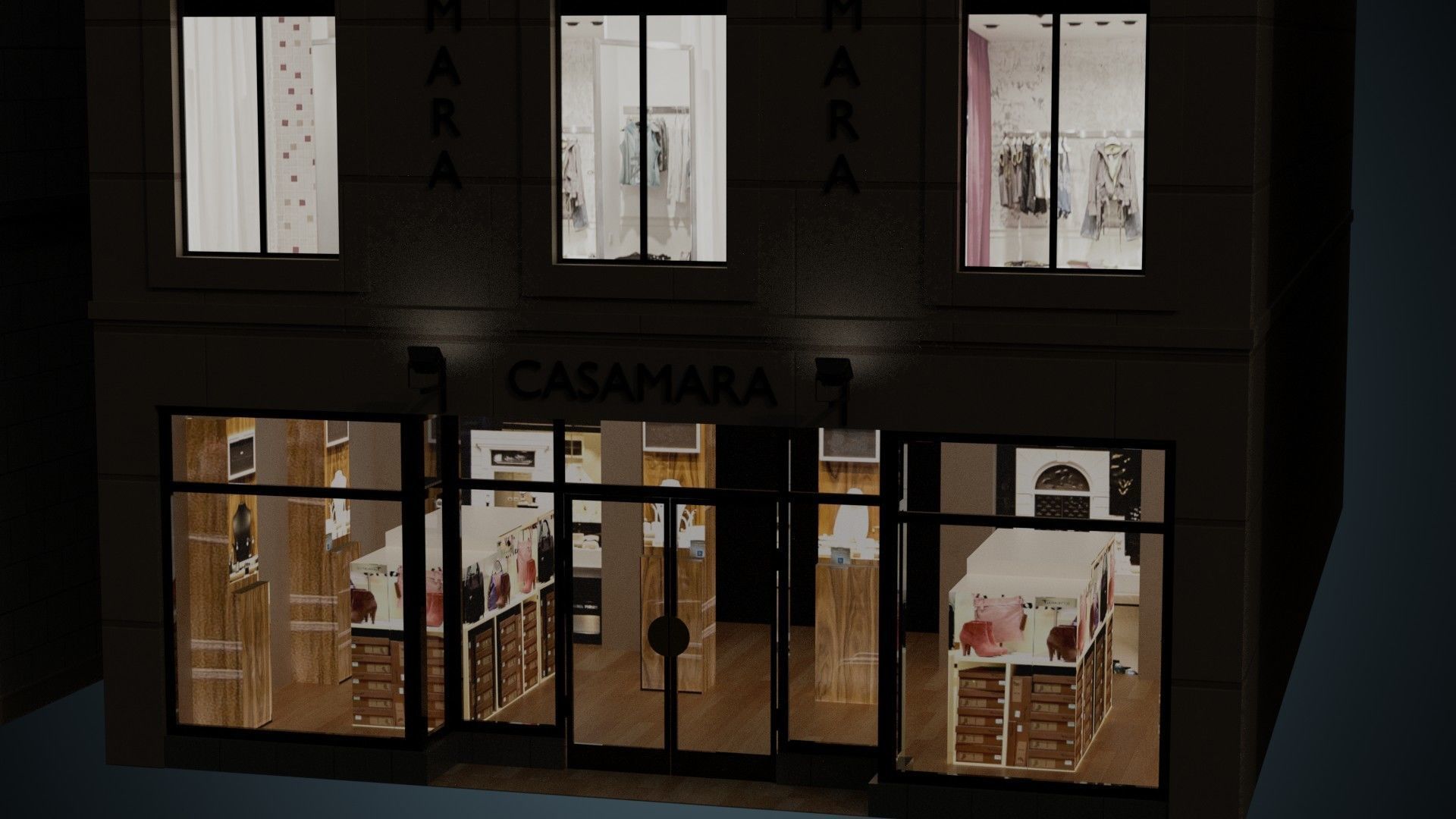 Buildings Collection 2 Low-poly 3D model_24