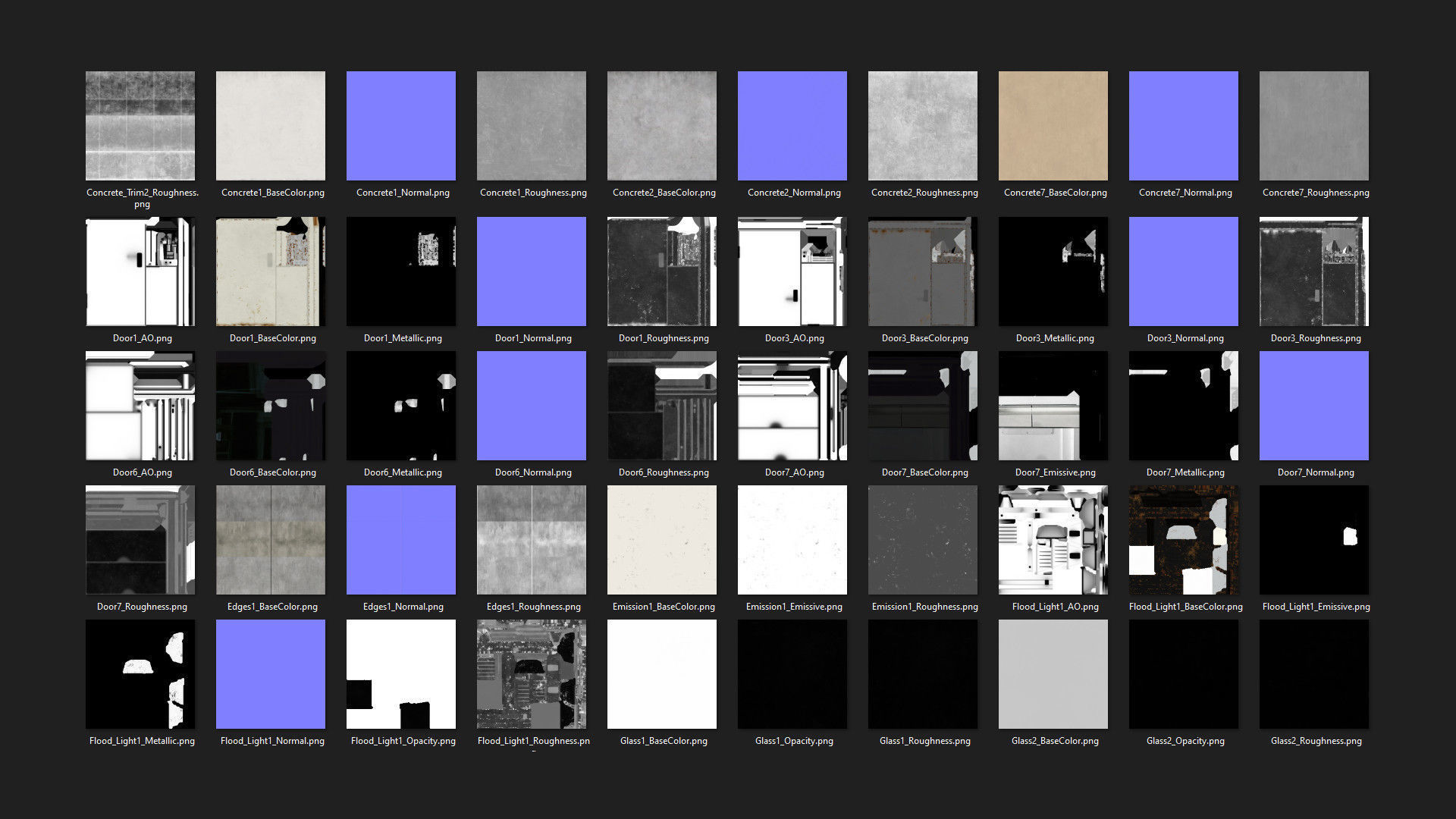 Buildings Collection 2 Low-poly 3D model_41