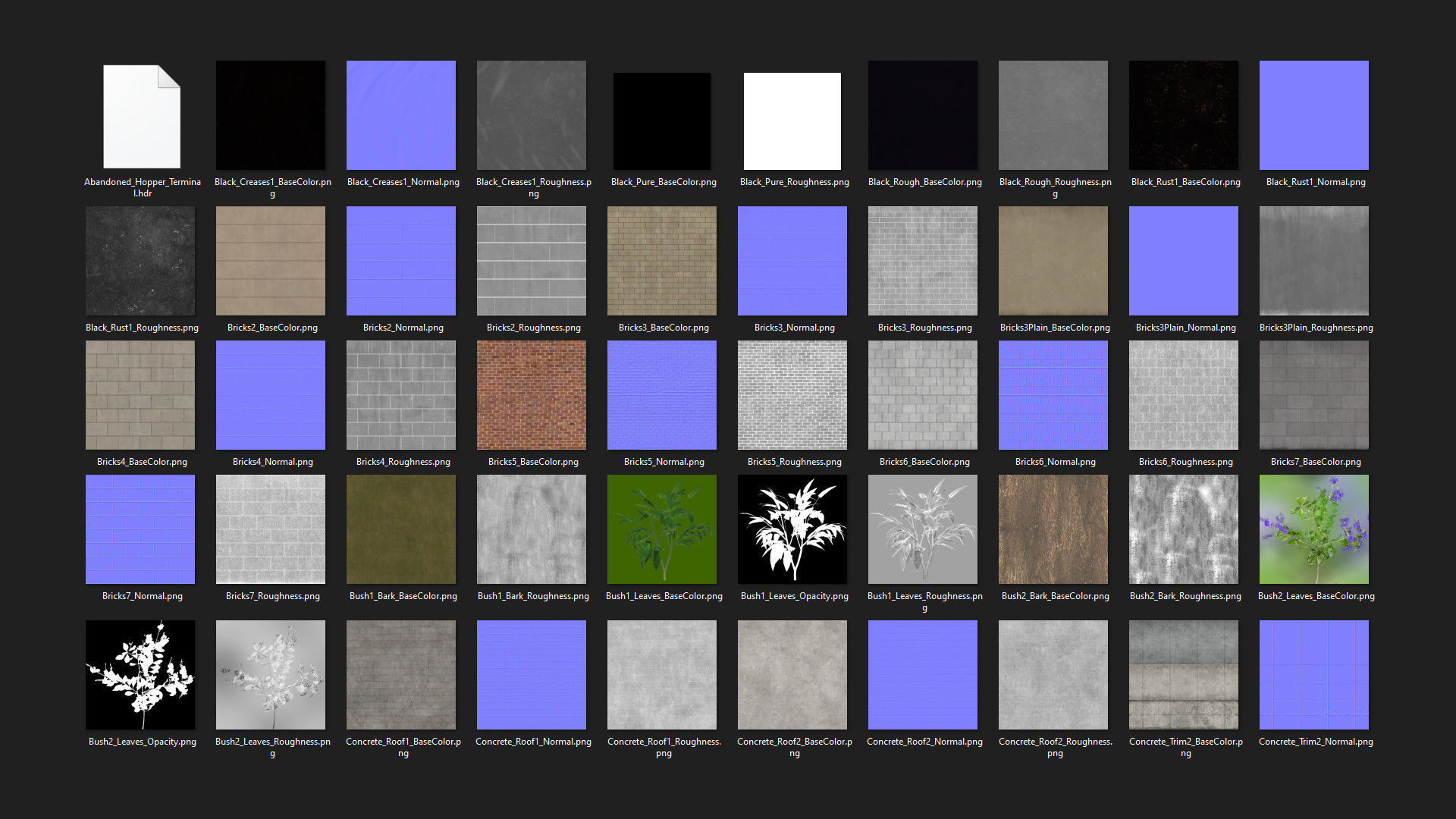 Buildings Collection 2 Low-poly 3D model_40