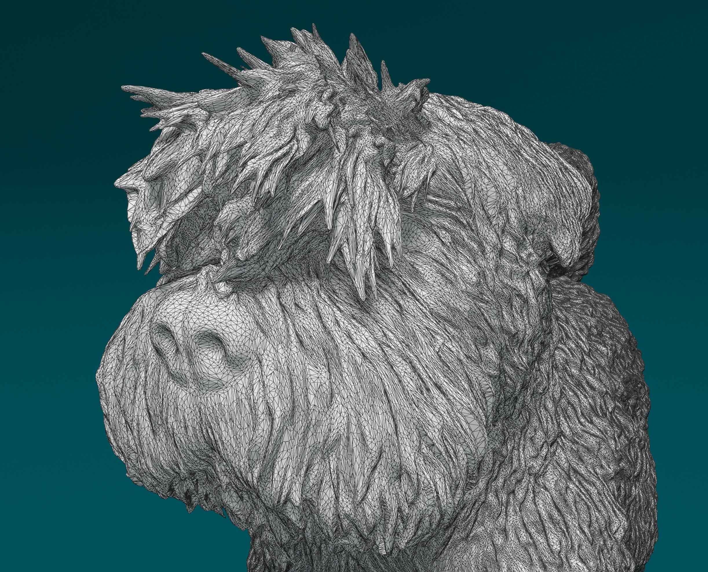 Bouvier des Flandres 3D print model_9
