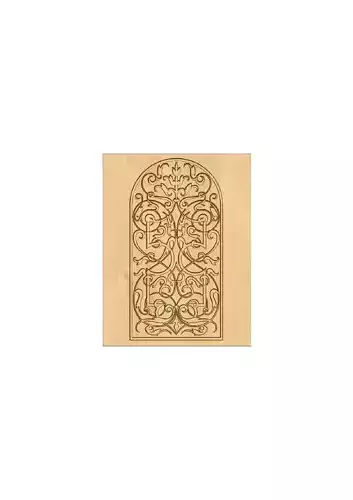 STL FOR CNC CARVING 13031007 ornament 01