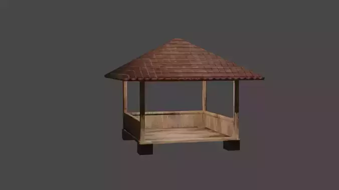 Gazebo wooden