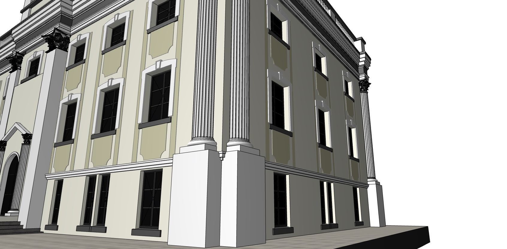Leszno Town hall 3D model_5