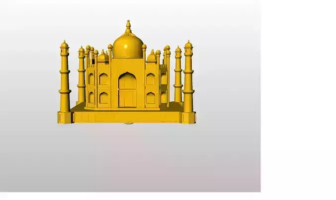 Taj Mahal 3D print model