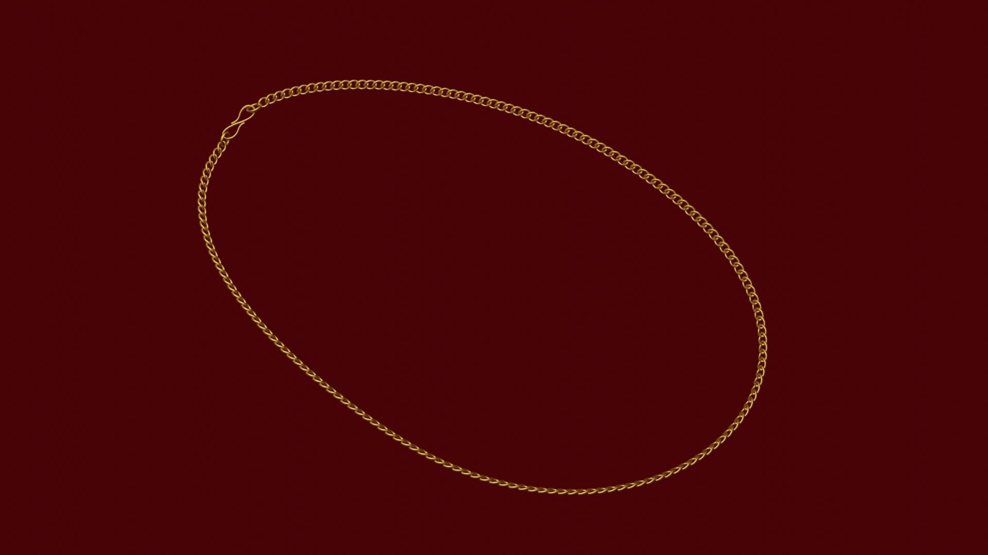 Golden Chain 3D print model_4