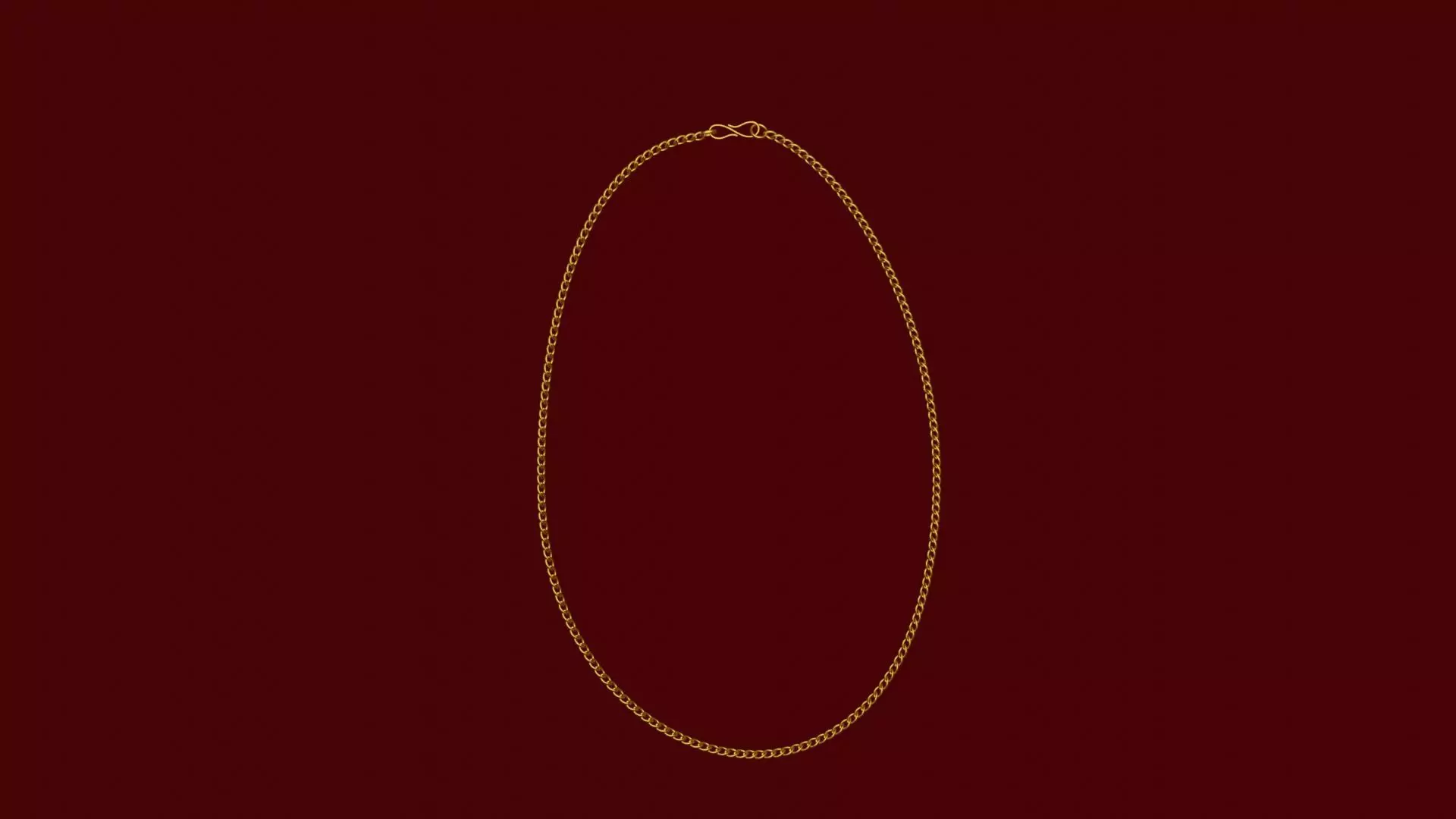 Golden Chain 3D print model_0