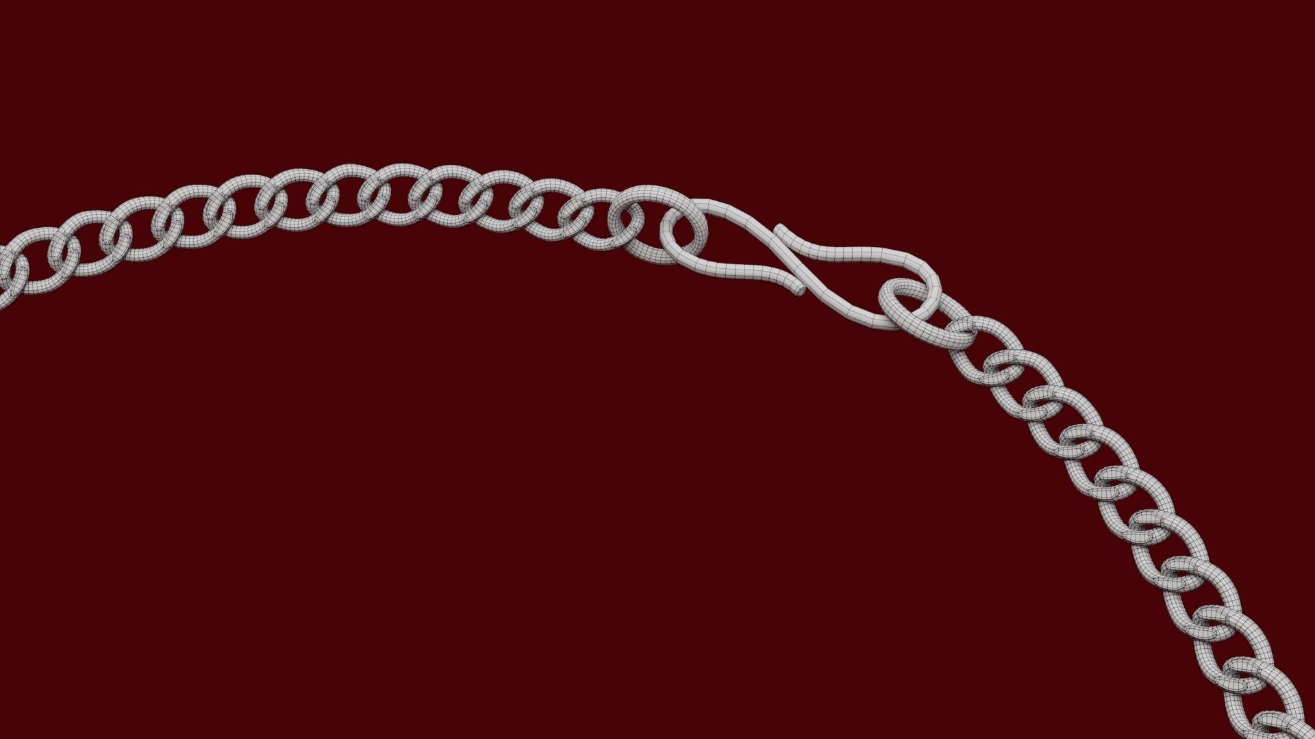 Golden Chain 3D print model_6