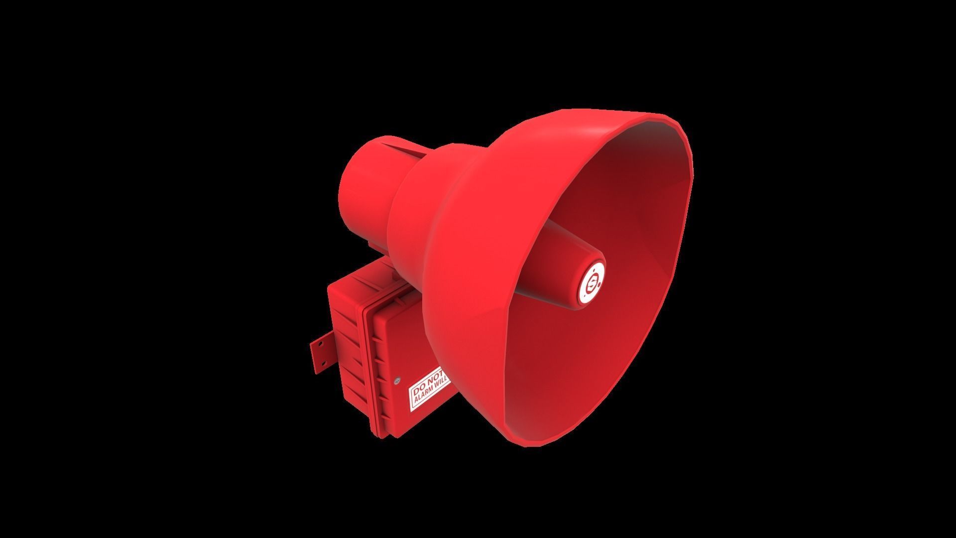 Fire Alarm Siren 3D model_7