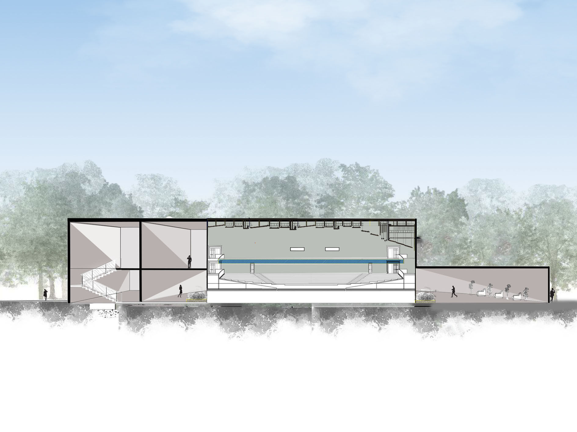 culture centre Free 3D print model_6