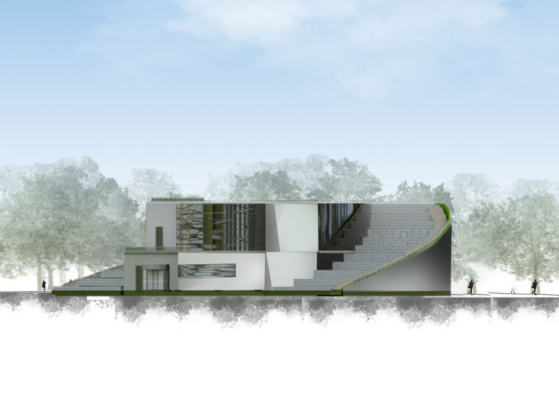 culture centre Free 3D print model_2