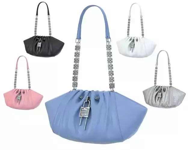 Givenchy Small Kenny Shoulder Bag Low-poly 3D model