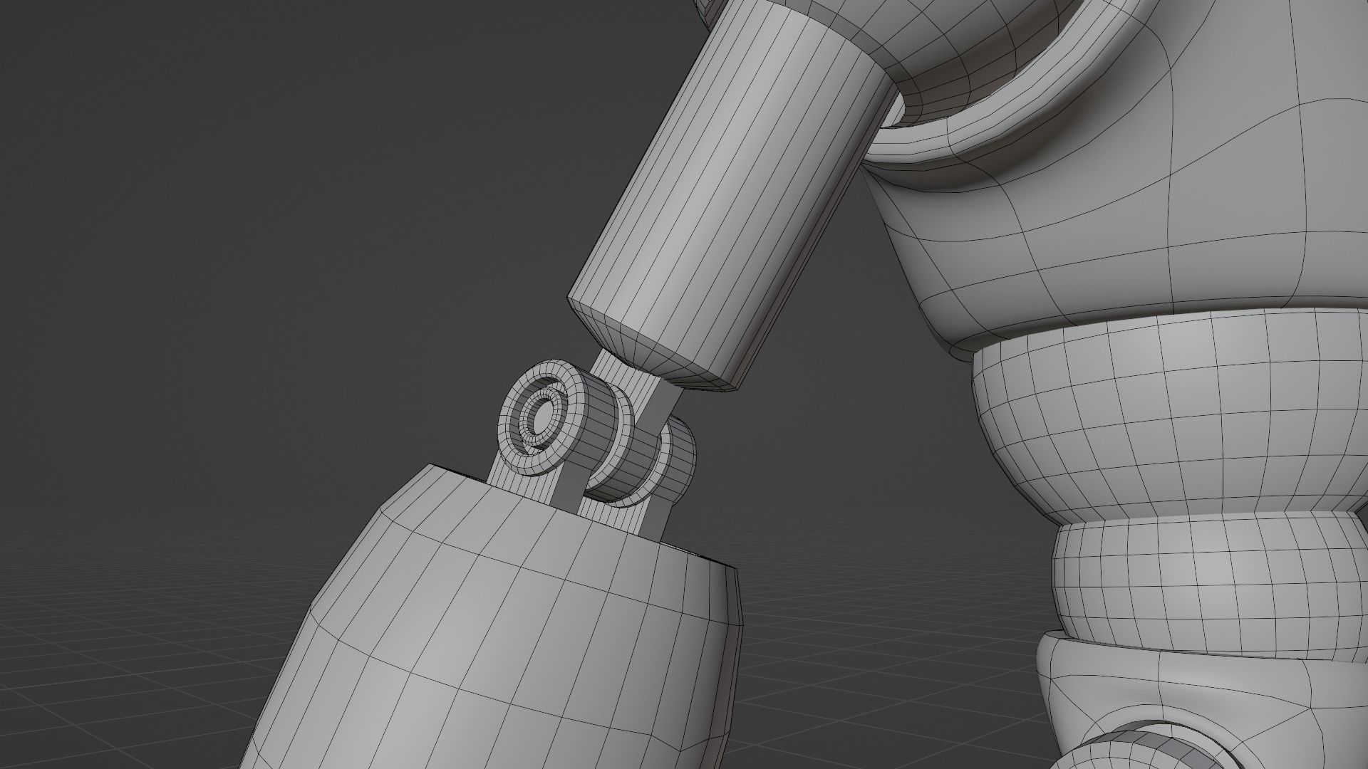 Humanoid Robot -- Model 101 - Robert Mk7 3D model_21