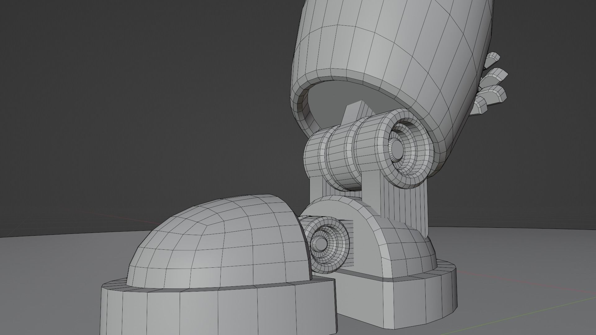 Humanoid Robot -- Model 101 - Robert Mk7 3D model_22