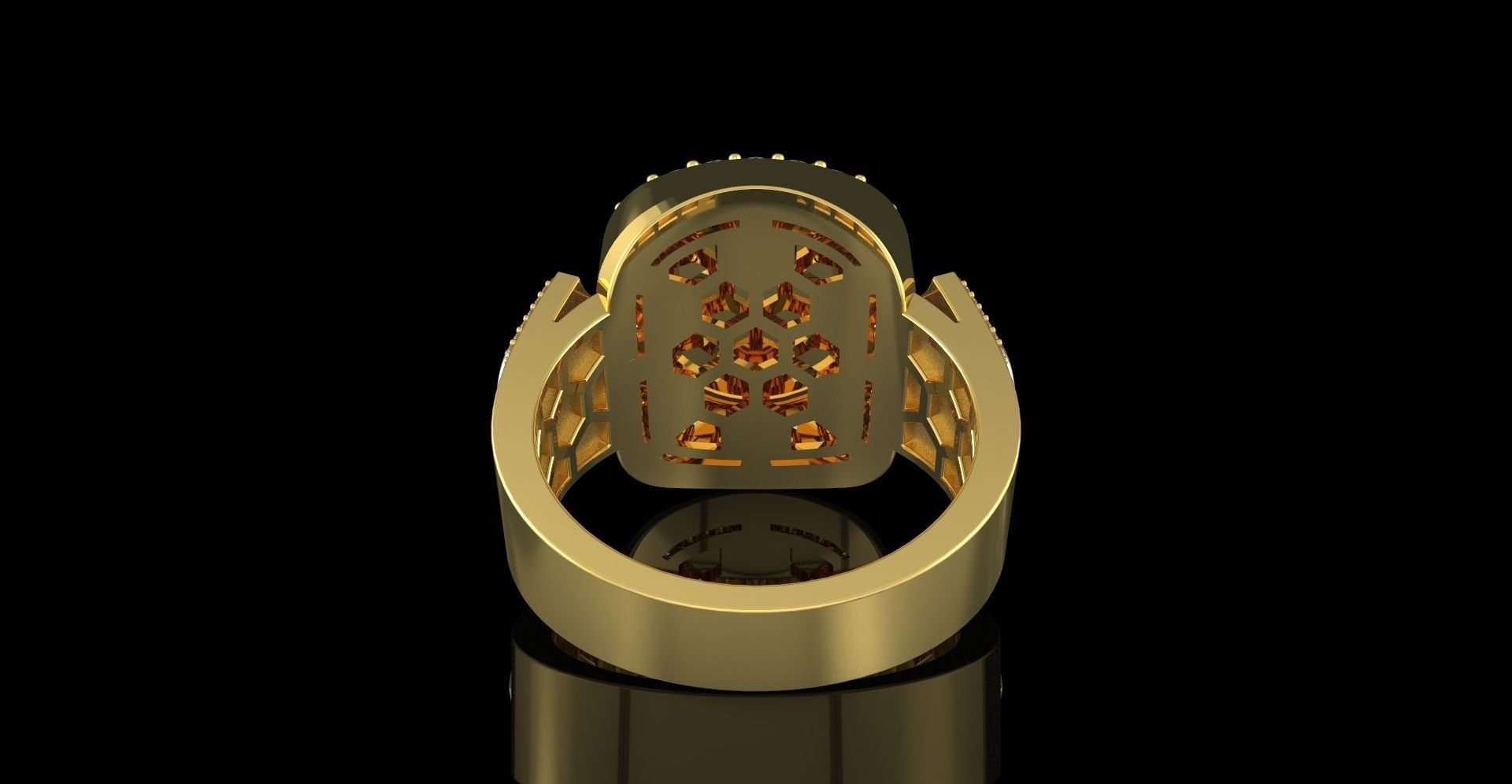 Gold N906 3D print model_7