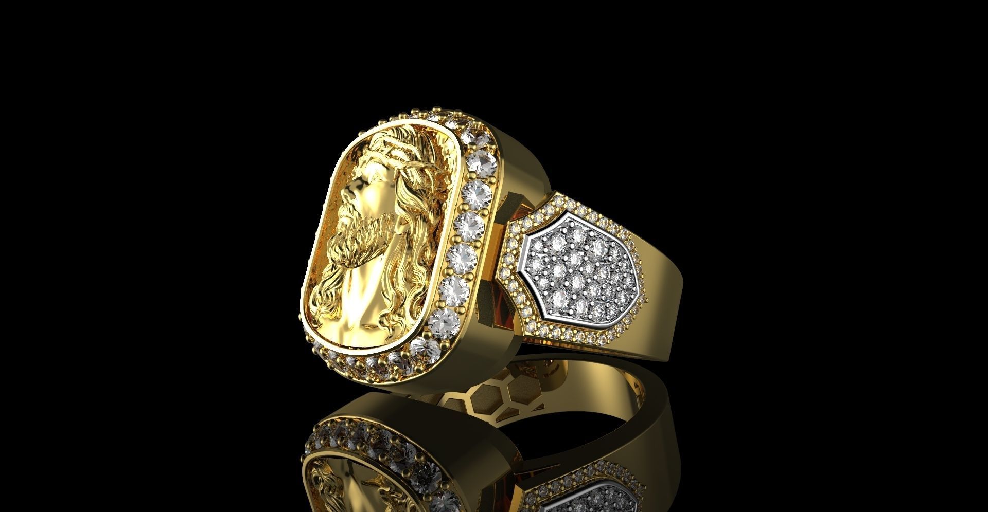 Gold N906 3D print model_5