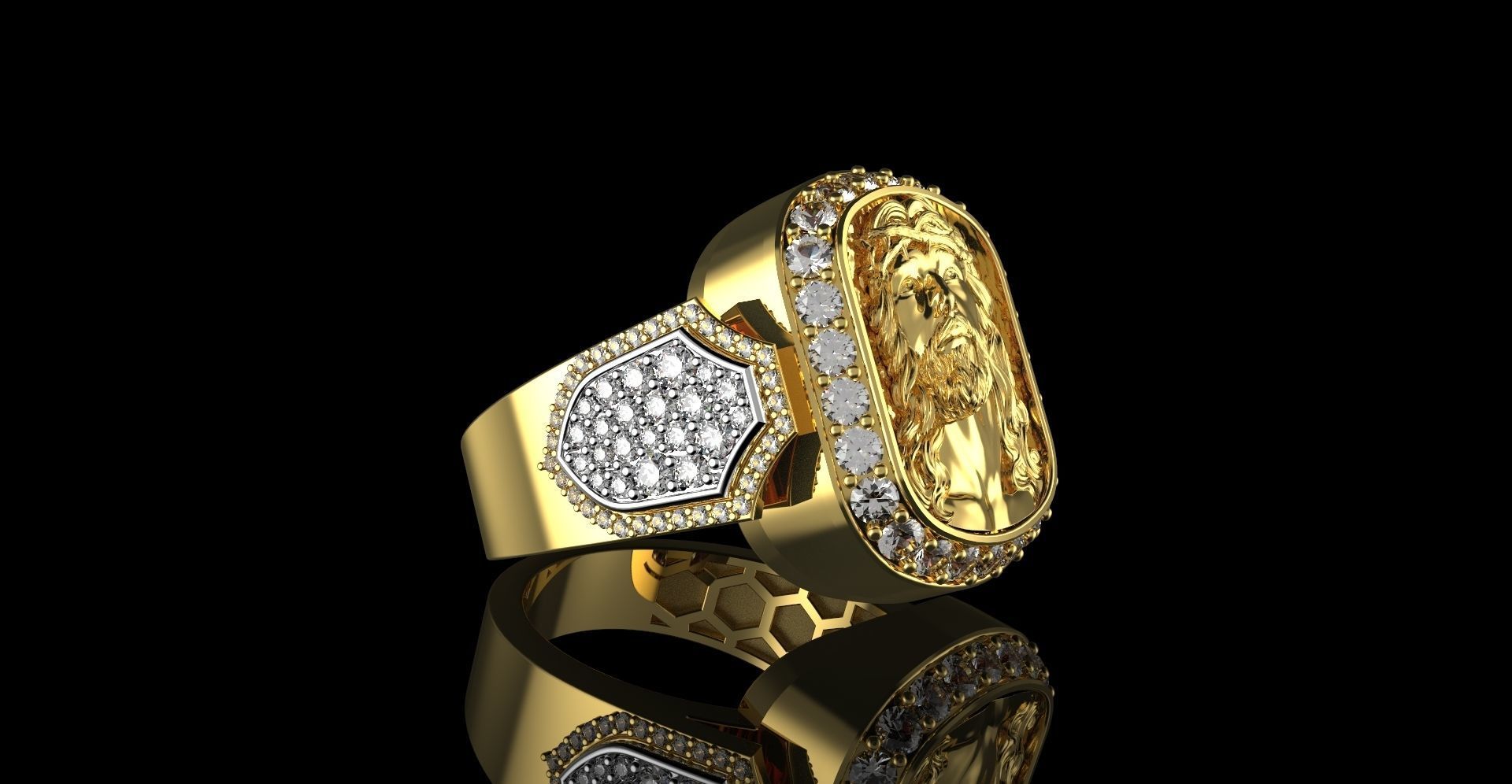 Gold N906 3D print model_3