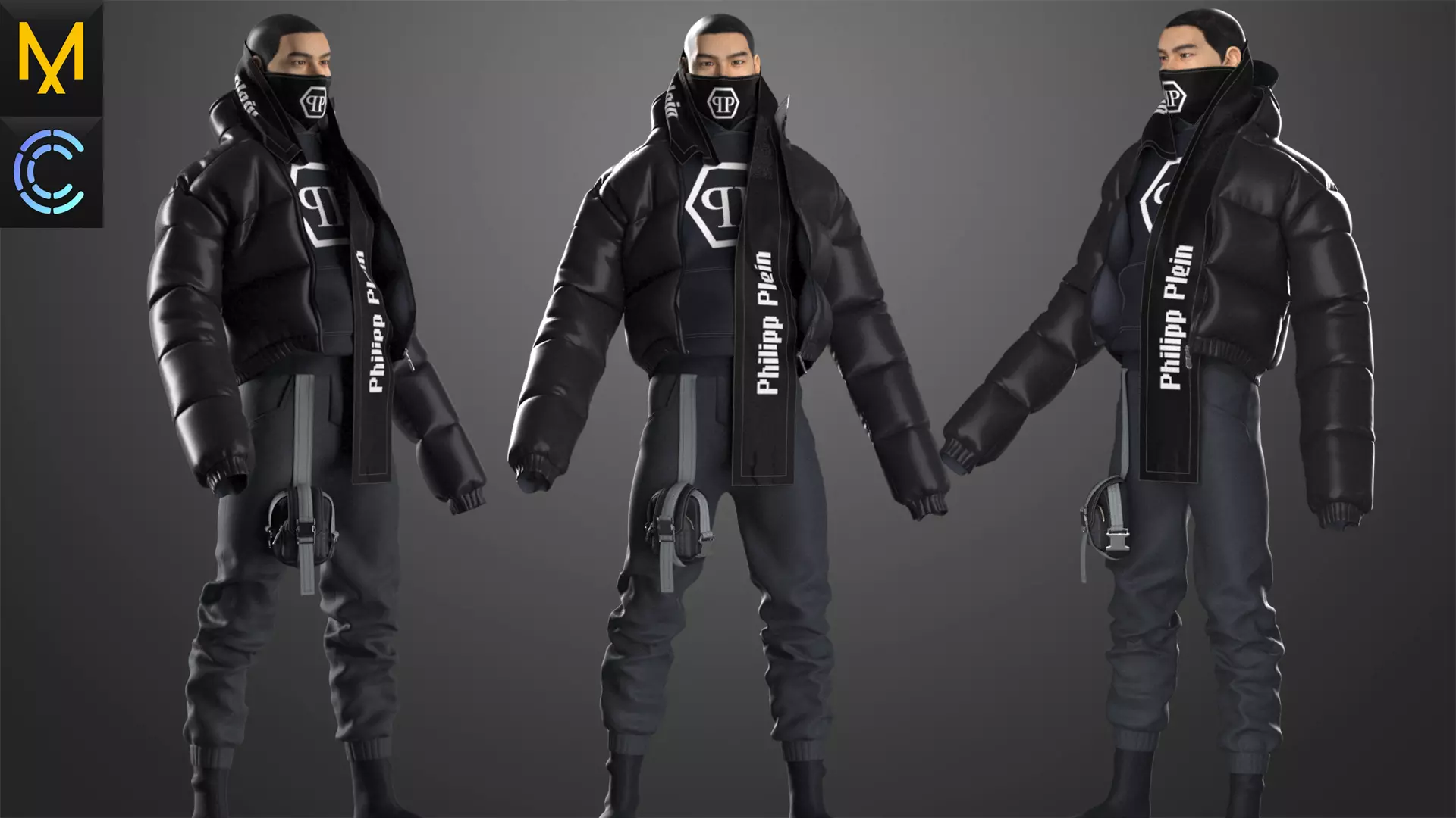 Fashion Style Outfit Male OBJ mtl FBX ZPRJ 3D model