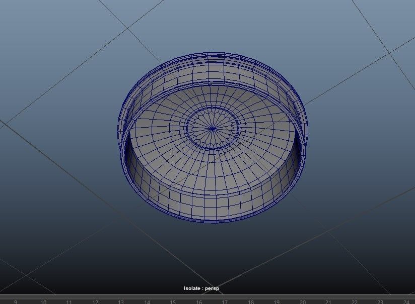 PBR Handheld Spirit Lamp Low-poly 3D model_11
