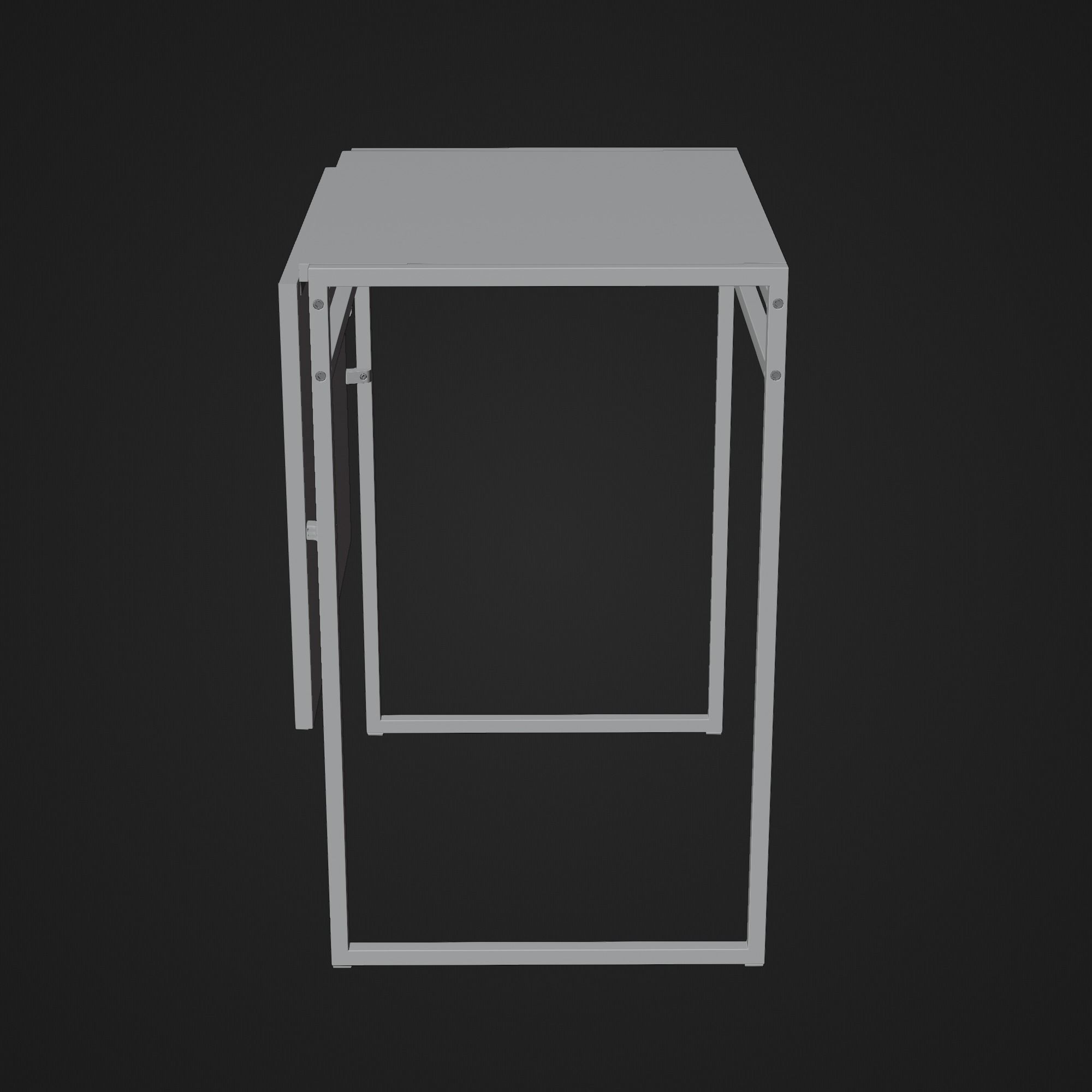 IKEA MUDDUS Drop Leaf Kitchen Table 3D model_15