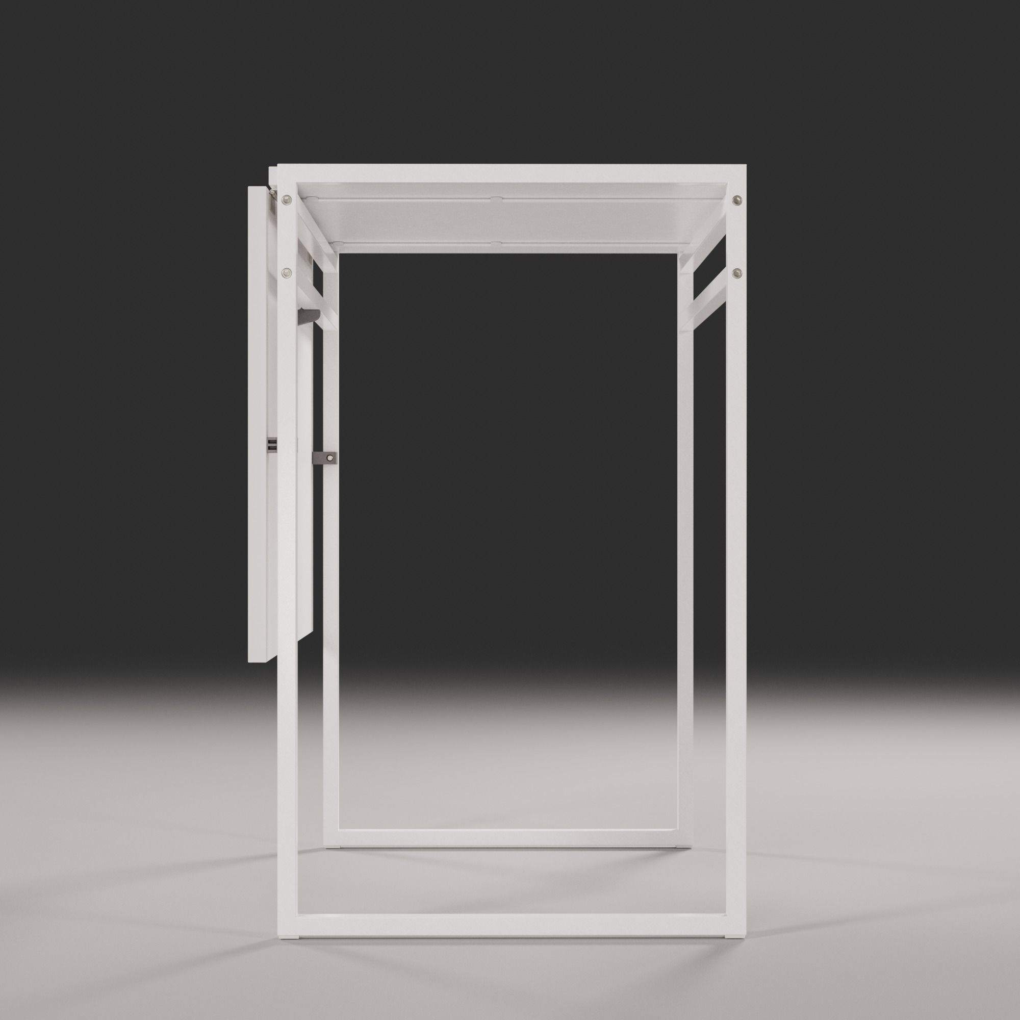 IKEA MUDDUS Drop Leaf Kitchen Table 3D model_6