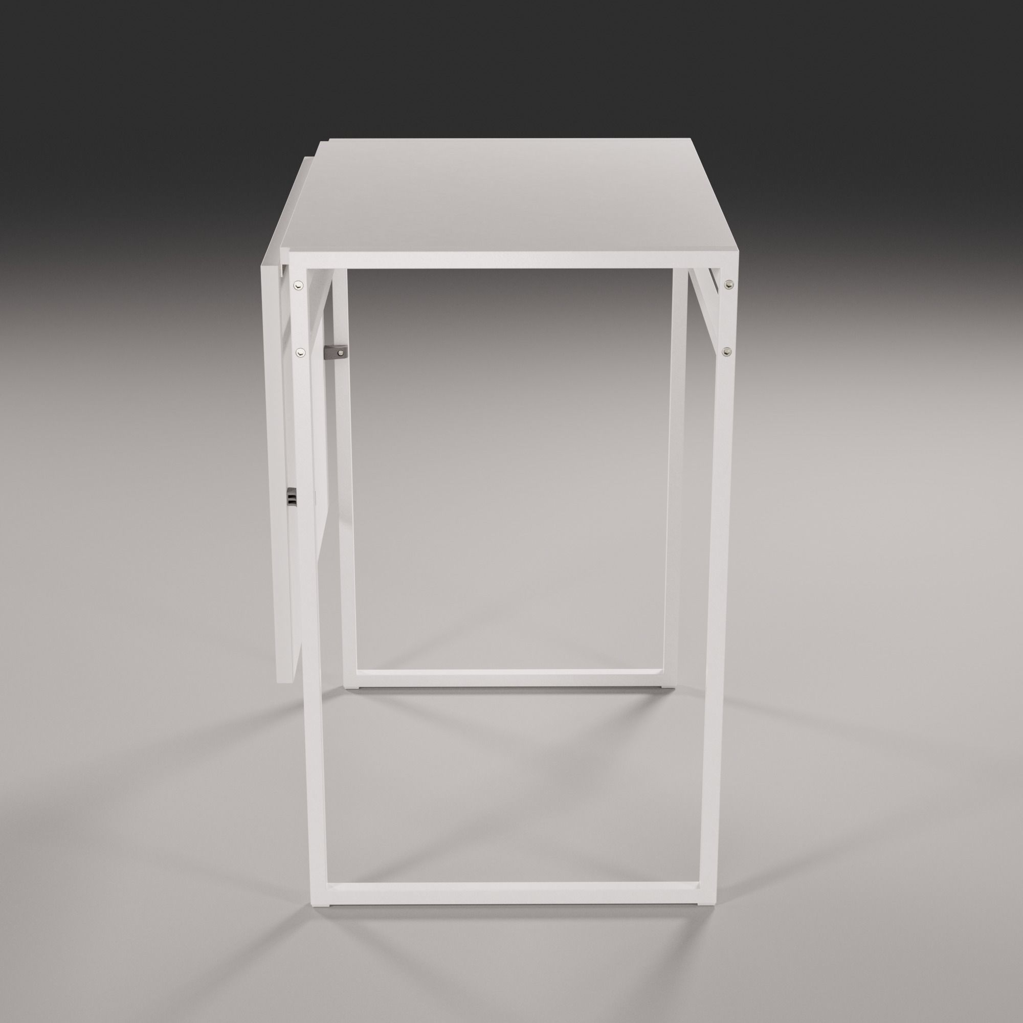 IKEA MUDDUS Drop Leaf Kitchen Table 3D model_4