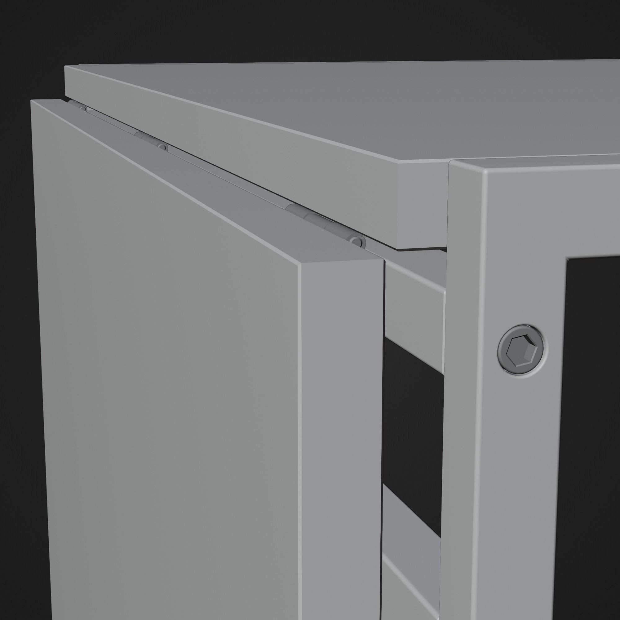 IKEA MUDDUS Drop Leaf Kitchen Table 3D model_16