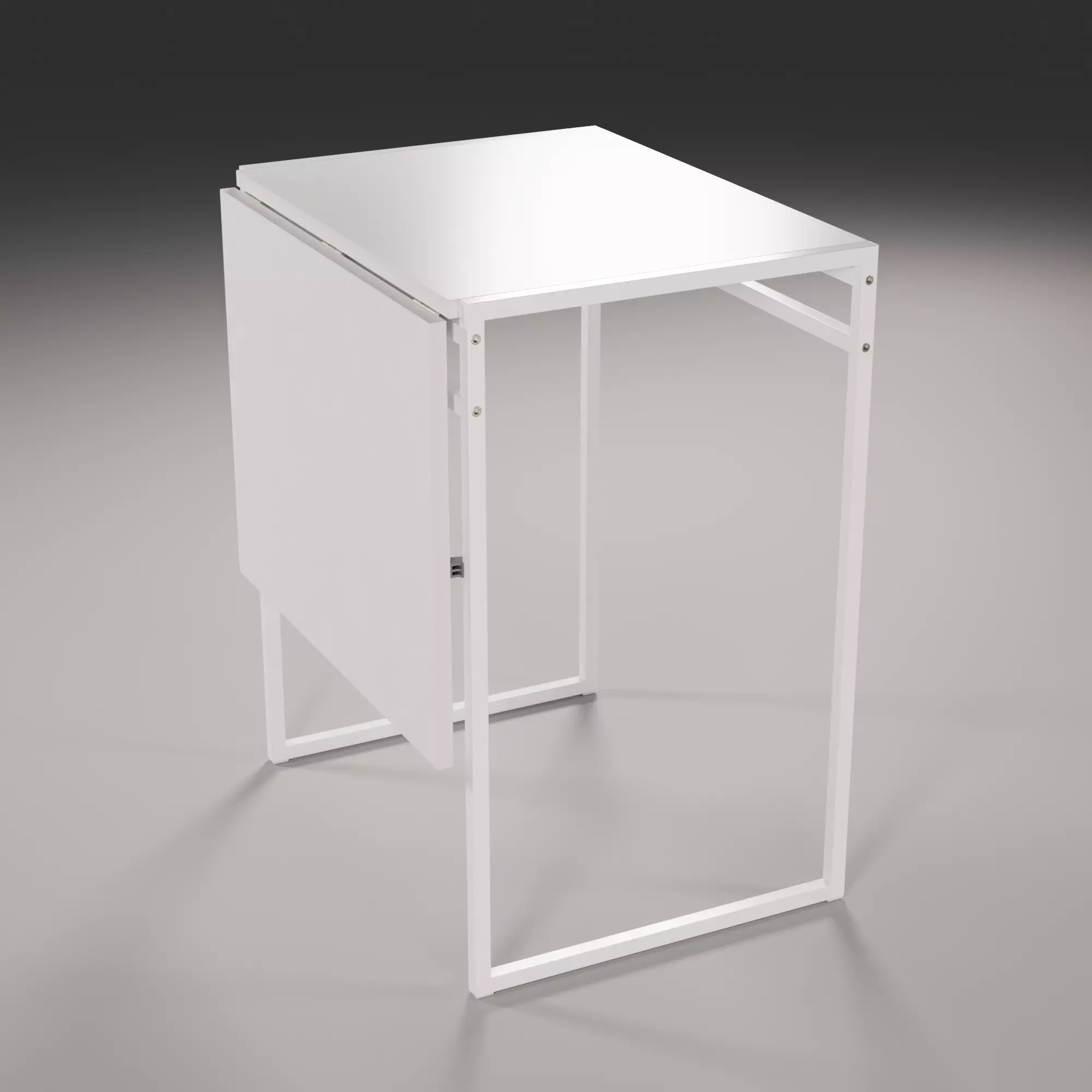 IKEA MUDDUS Drop Leaf Kitchen Table 3D model_0