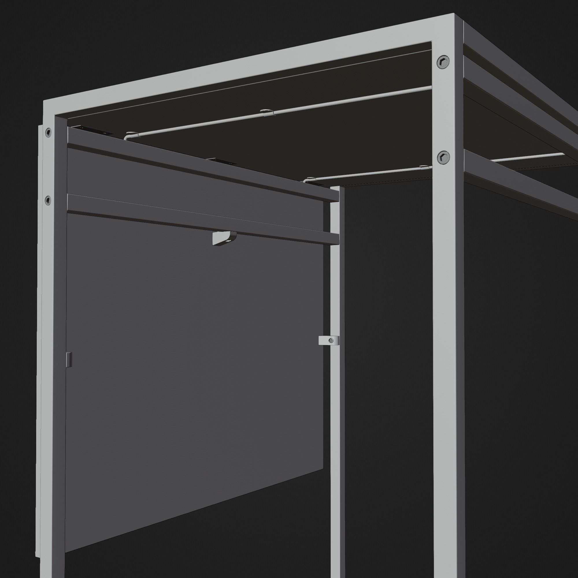 IKEA MUDDUS Drop Leaf Kitchen Table 3D model_17