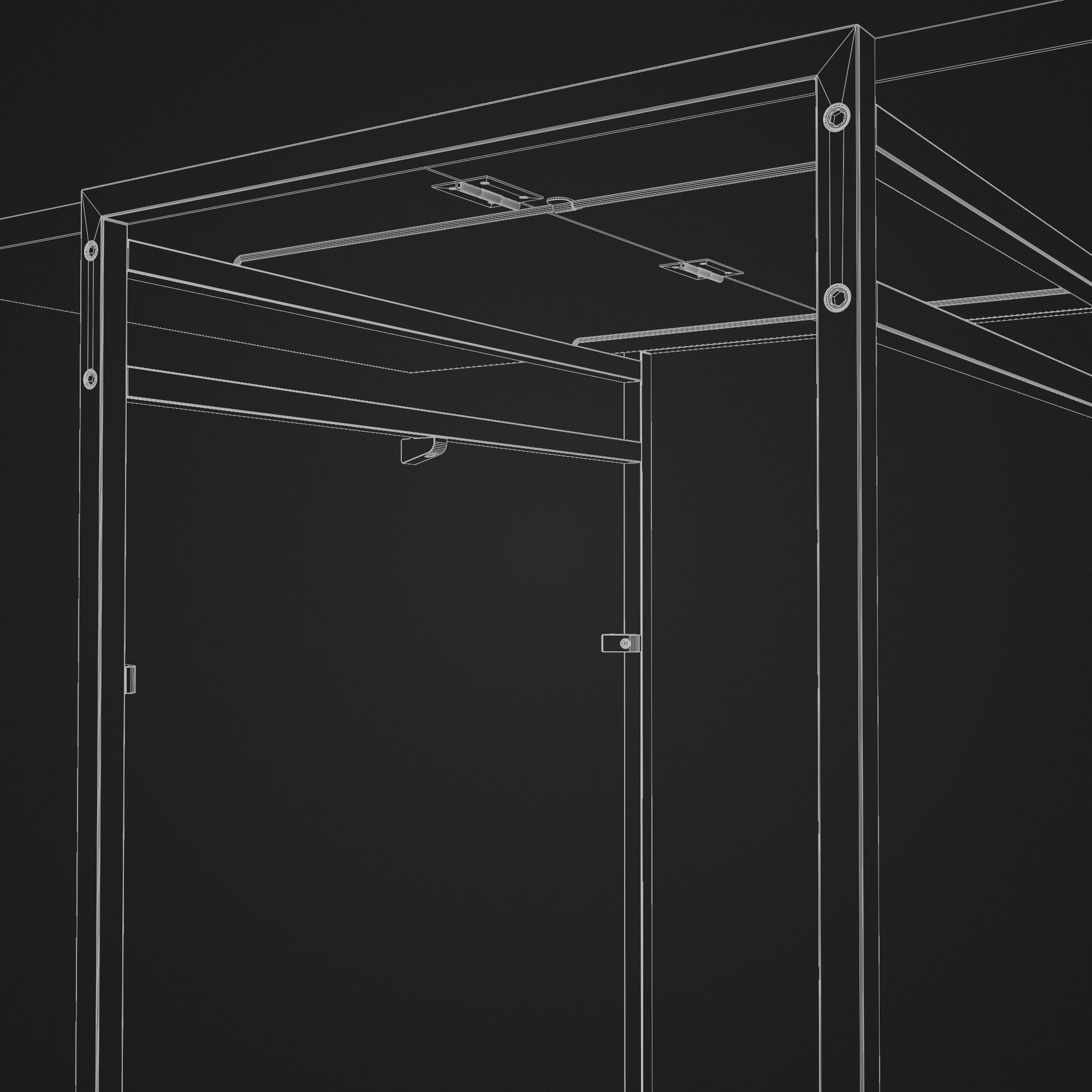 IKEA MUDDUS Drop Leaf Kitchen Table 3D model_20