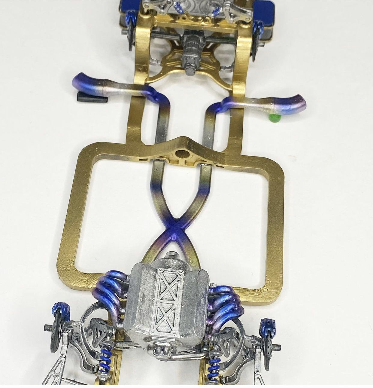 PRO TOURING MCS Low-Pro - Headers N Oval Exhaust System 3D print model_1