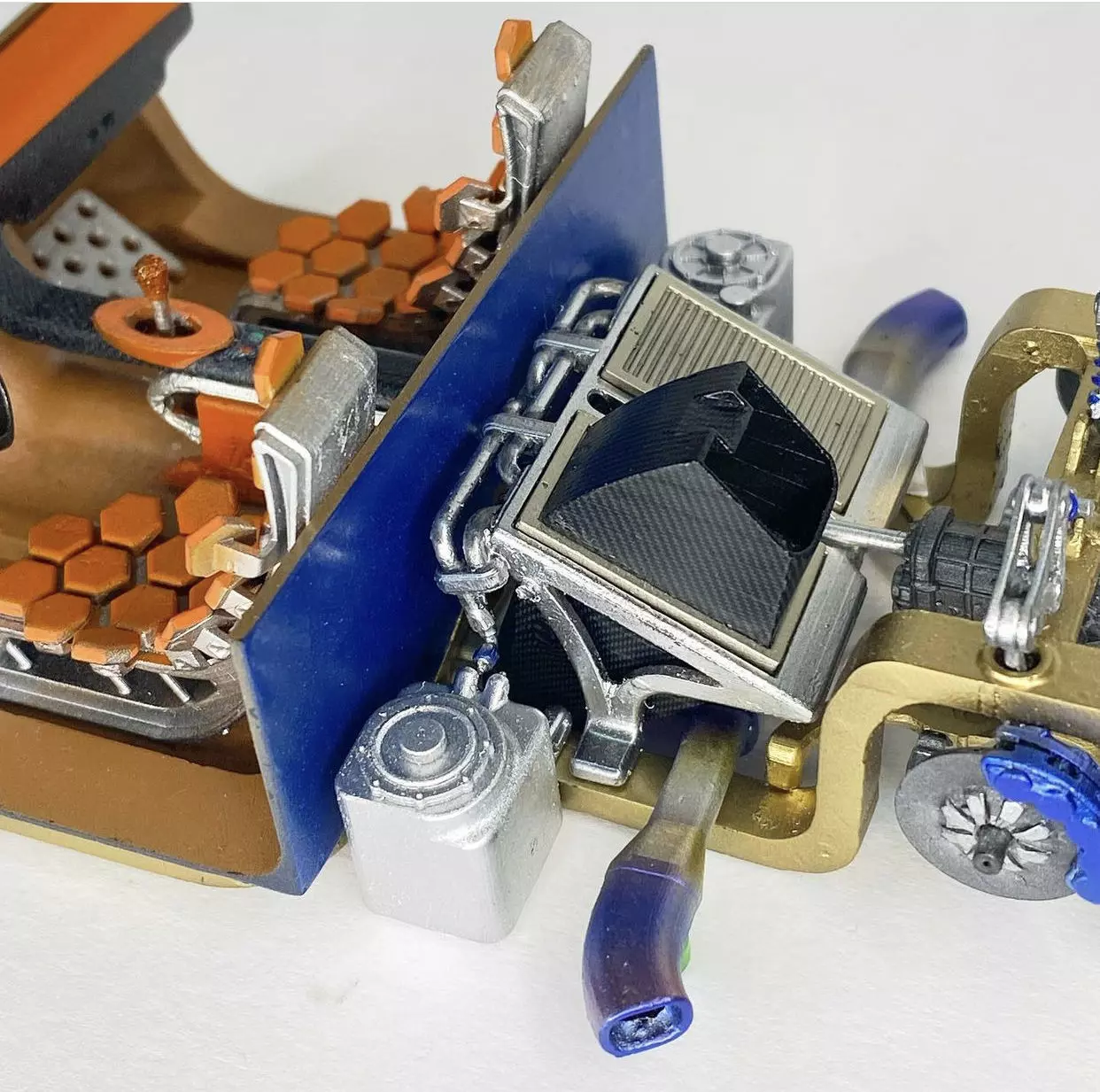 PRO TOURING MCS Low-Pro - Rear Radiators N Shrouds 3D print model