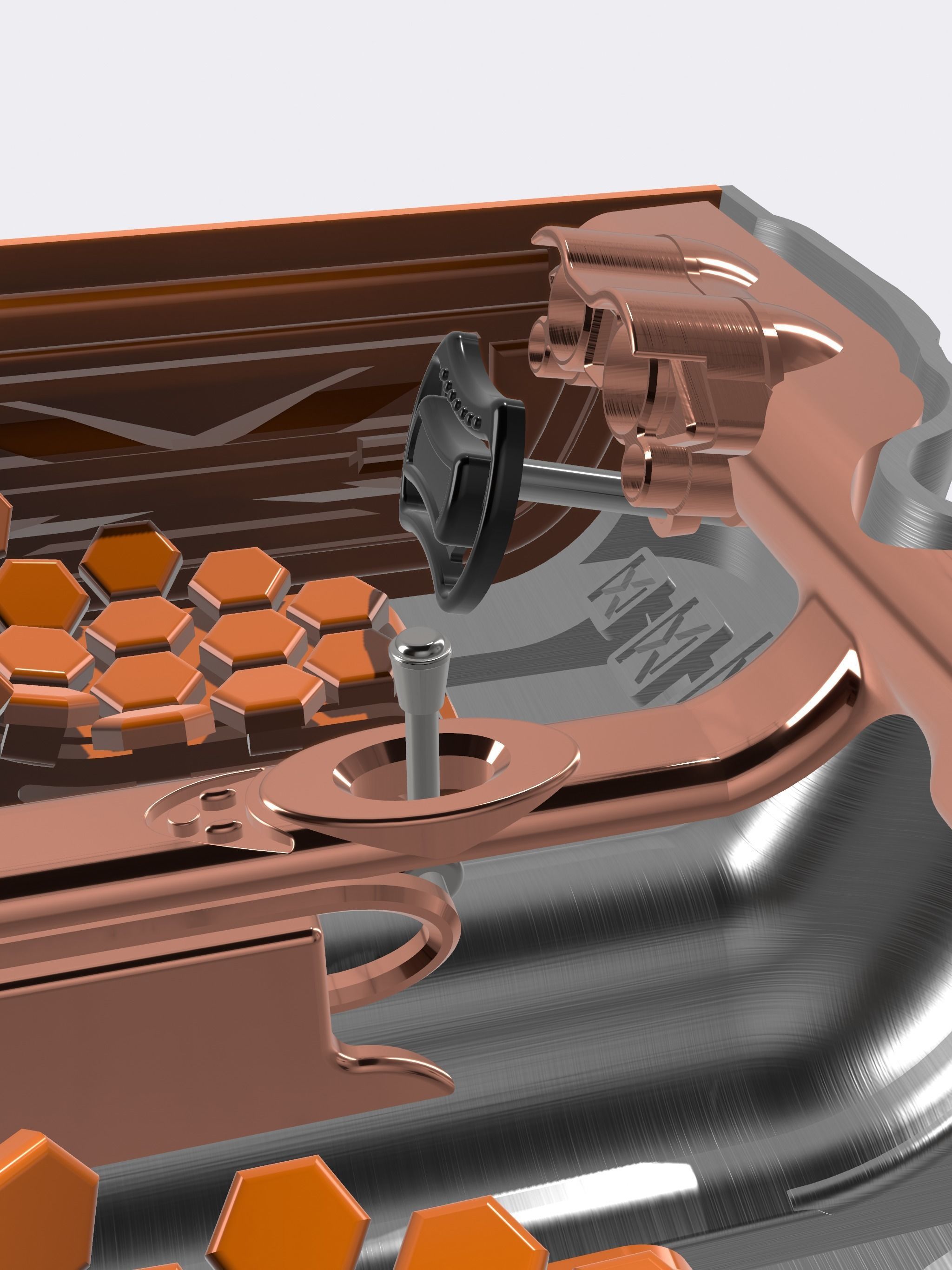PRO TOURING MCS Low-Pro Interior tub N dash N door trims 3D print model_4