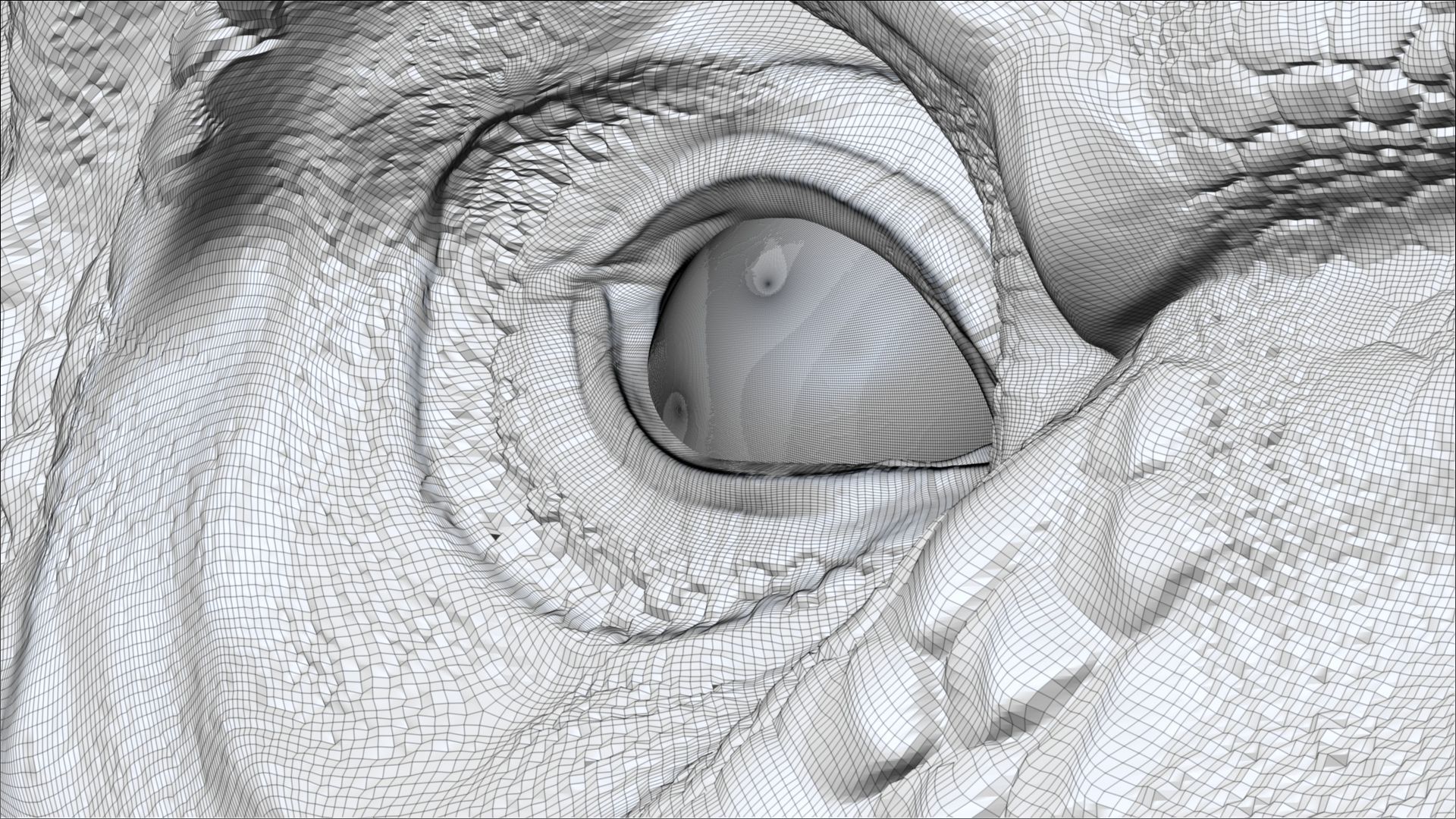 Dinosaur T Rex -Tyrannosaurus Rex Sue Sculpt Project 3D model_19