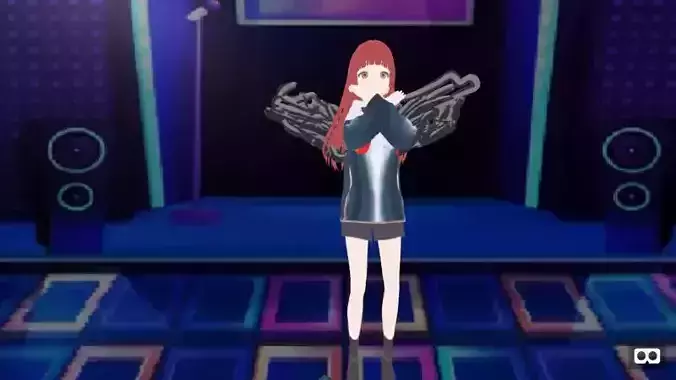 mmd model angel