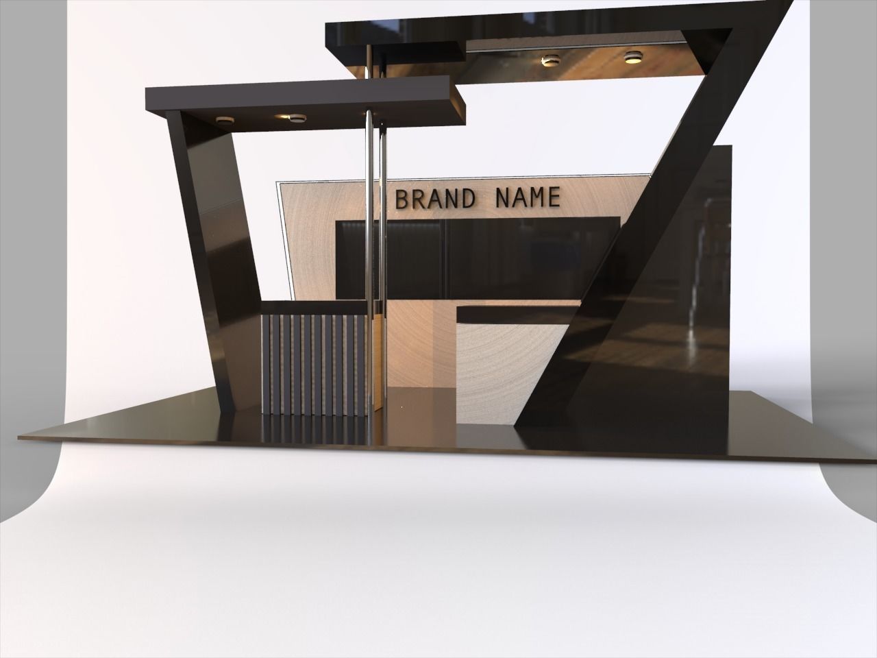 generic booth stand exhibition design 3D model_4