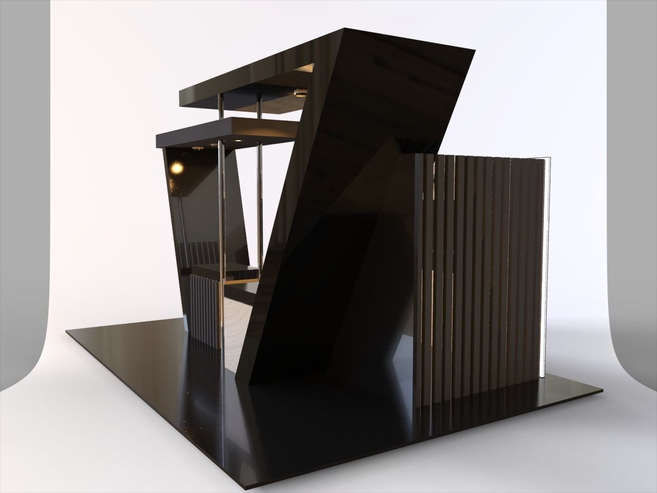 generic booth stand exhibition design 3D model_5