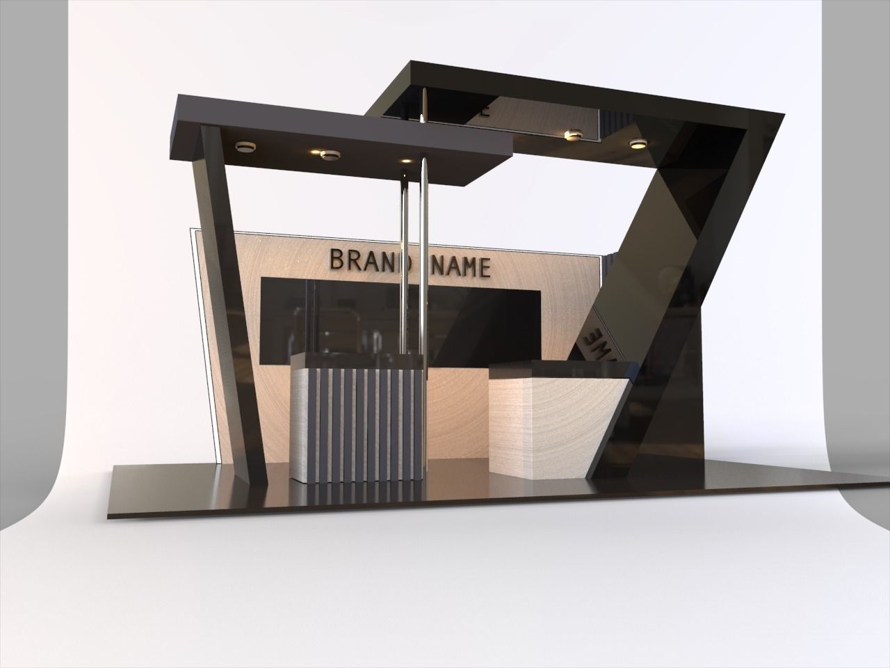 generic booth stand exhibition design 3D model_7